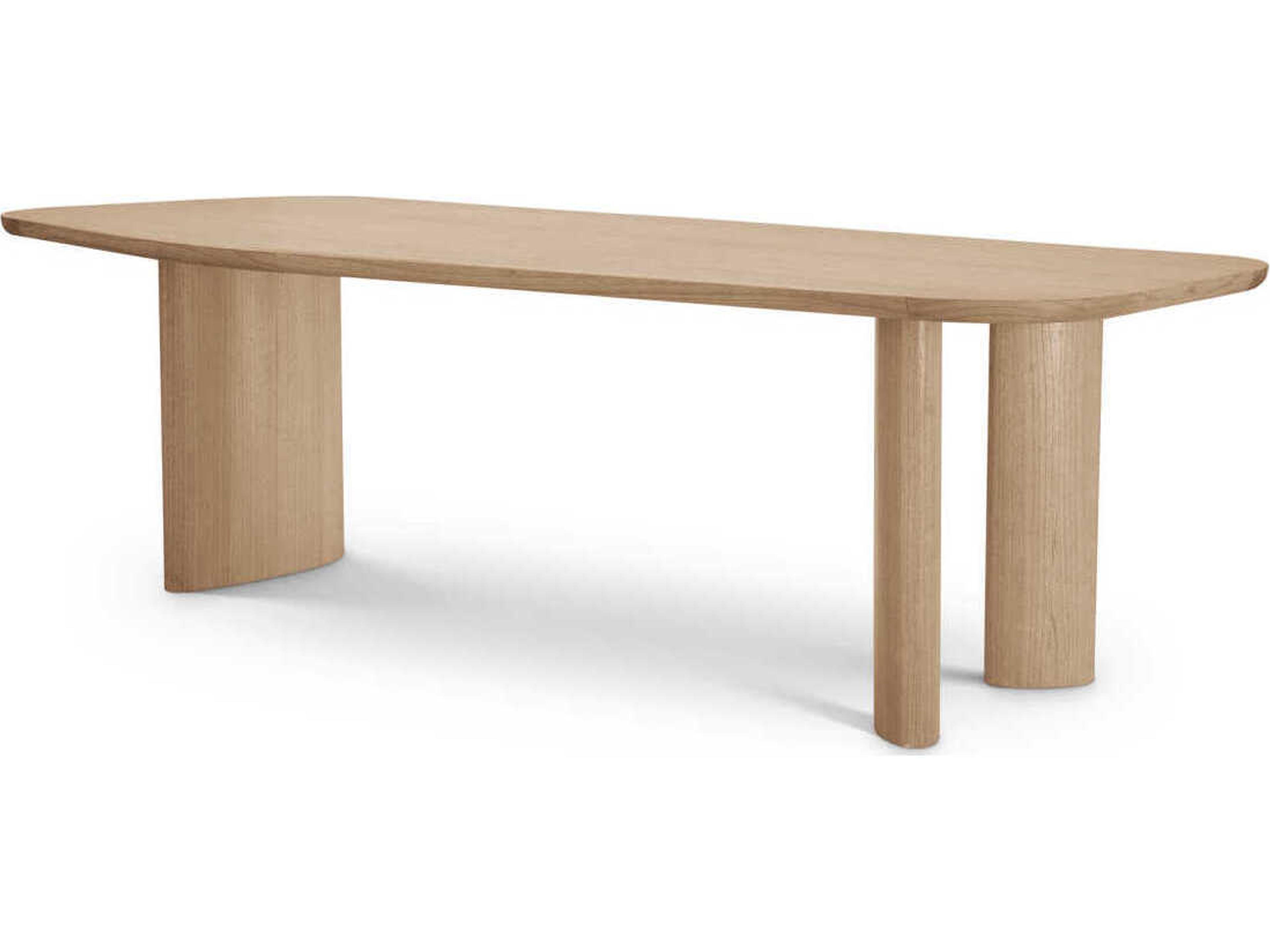 Eichholtz Flemings Natural Oak Veneer Dining Table