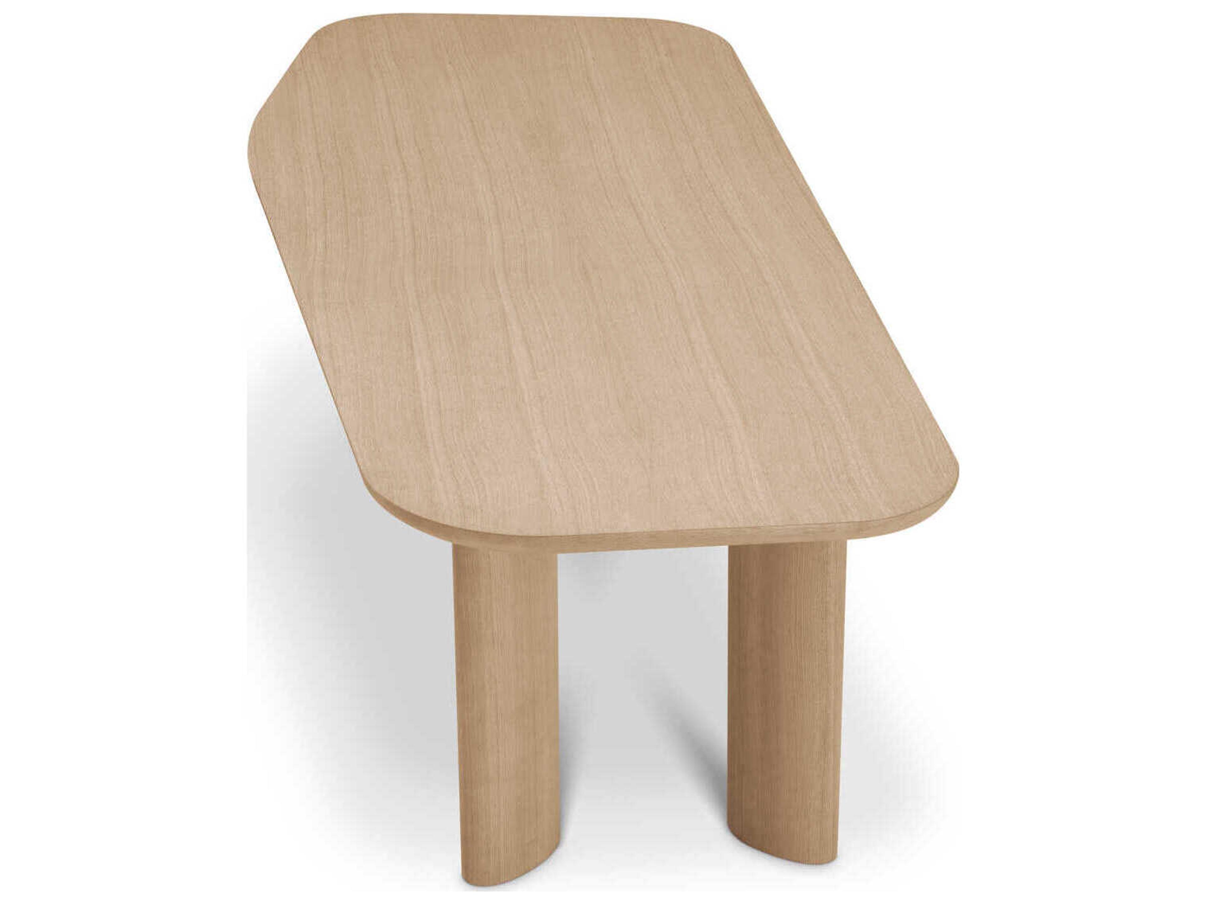 Eichholtz Flemings Natural Oak Veneer Dining Table