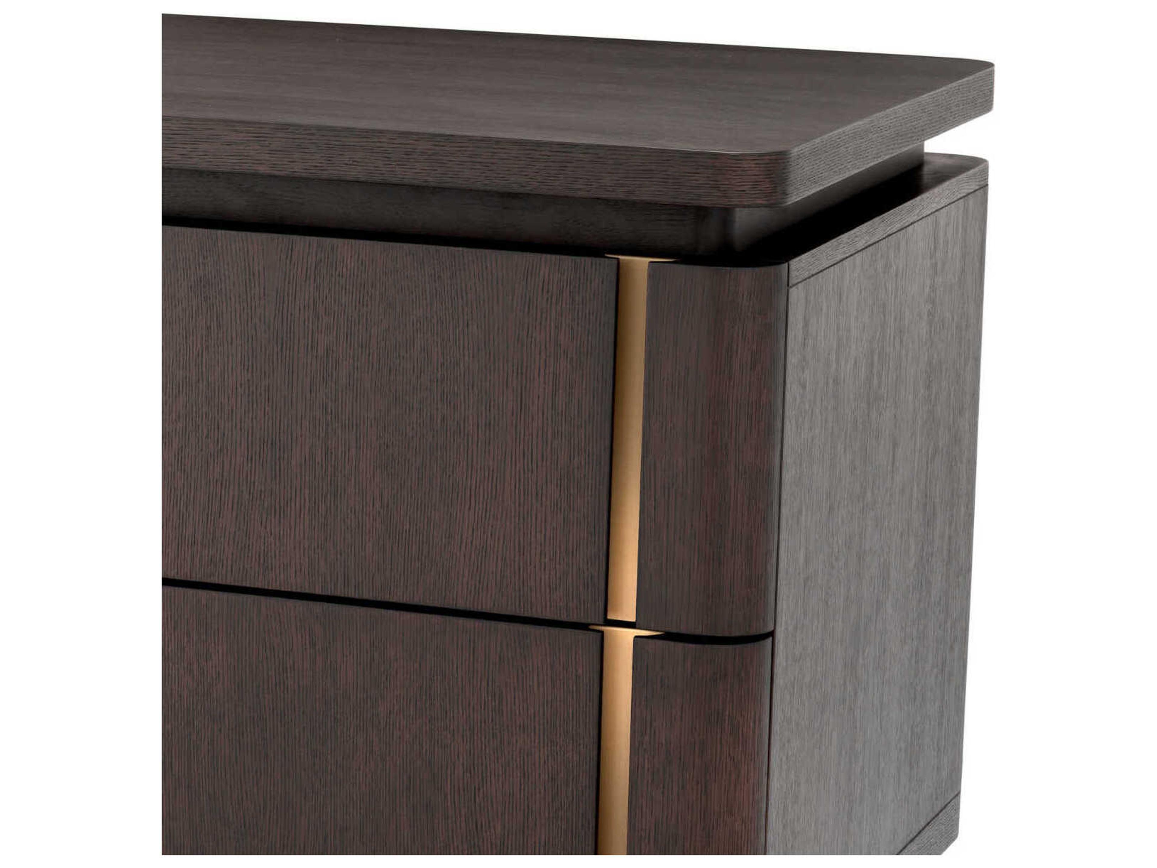 Eichholtz Modesto Mocha Oak Veneer Desk