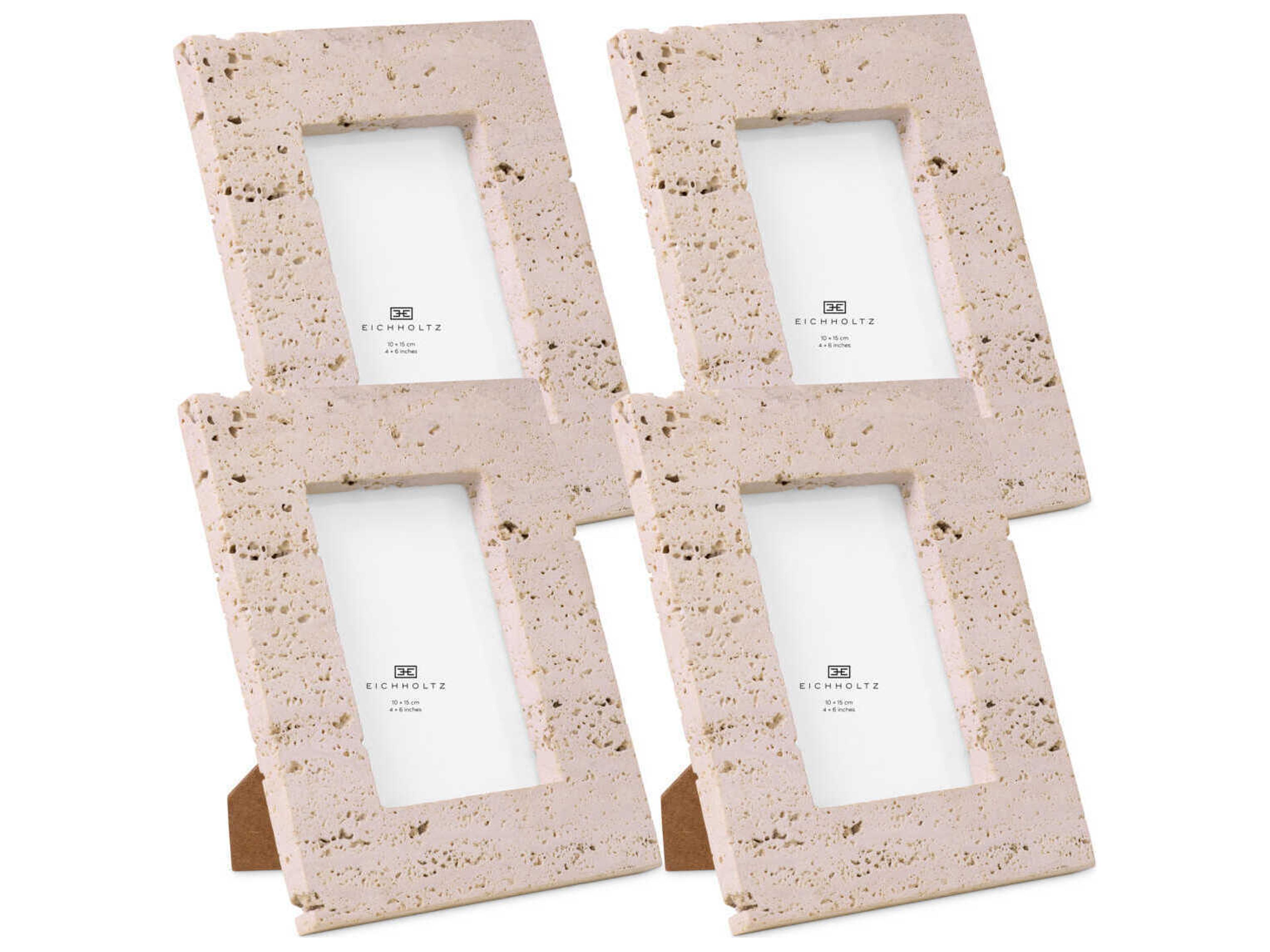 Eichholtz Casale S Frame Travertine Set of 4 Picture