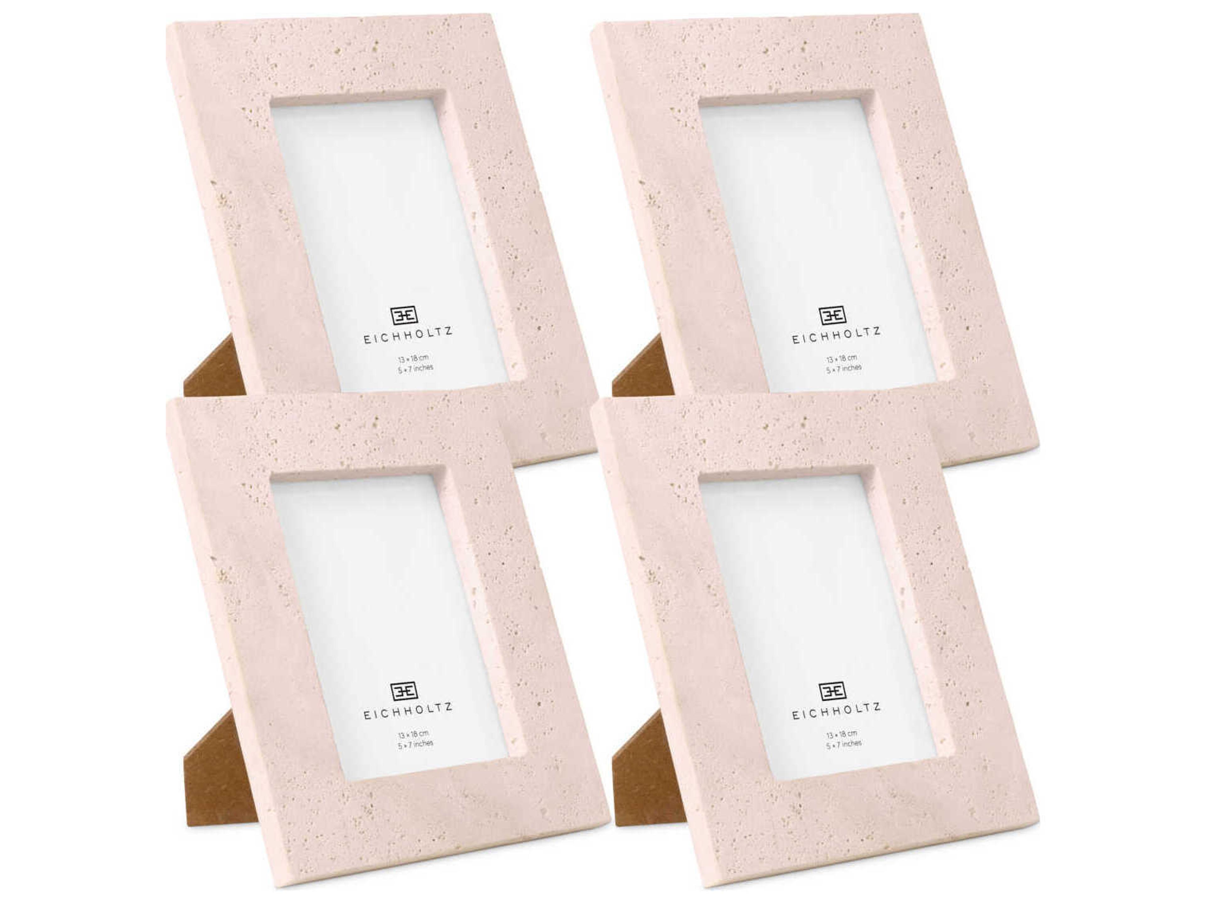 Eichholtz Casale L Frame Travertine Set of 4 Picture