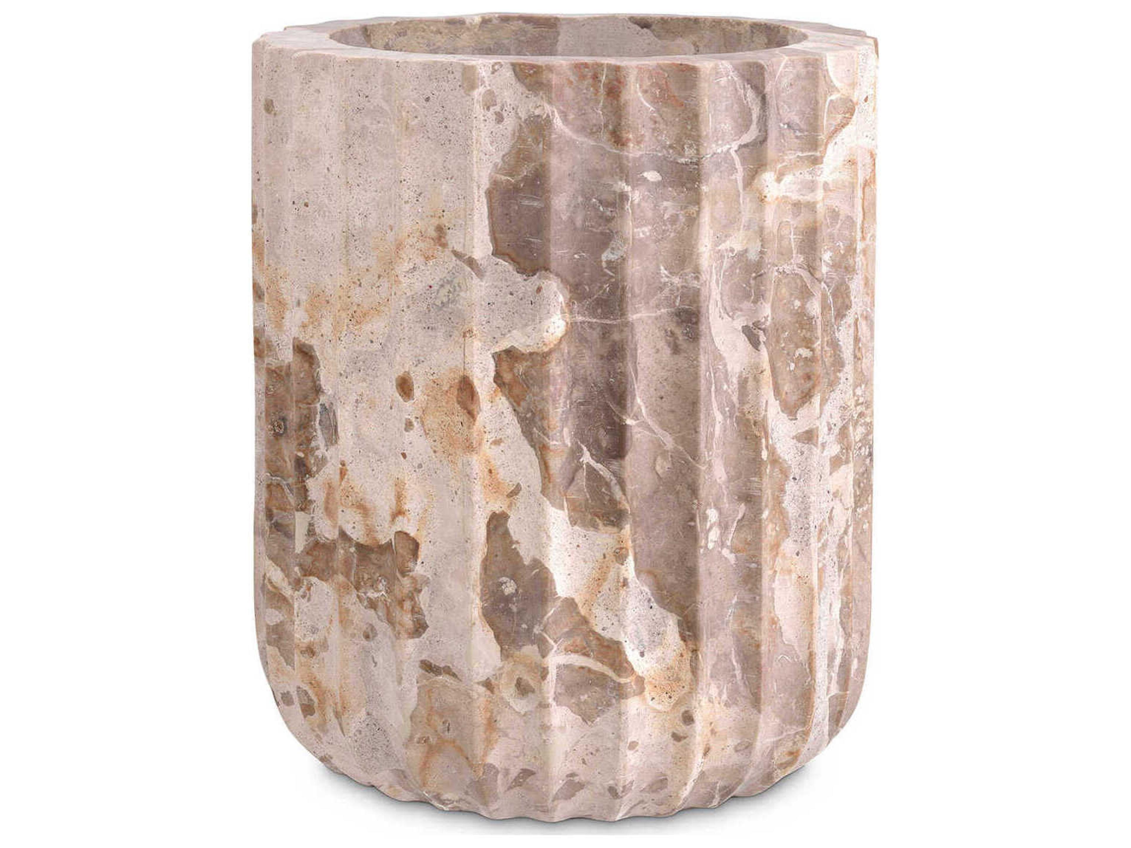 Eichholtz Nava Brown Marble Vase
