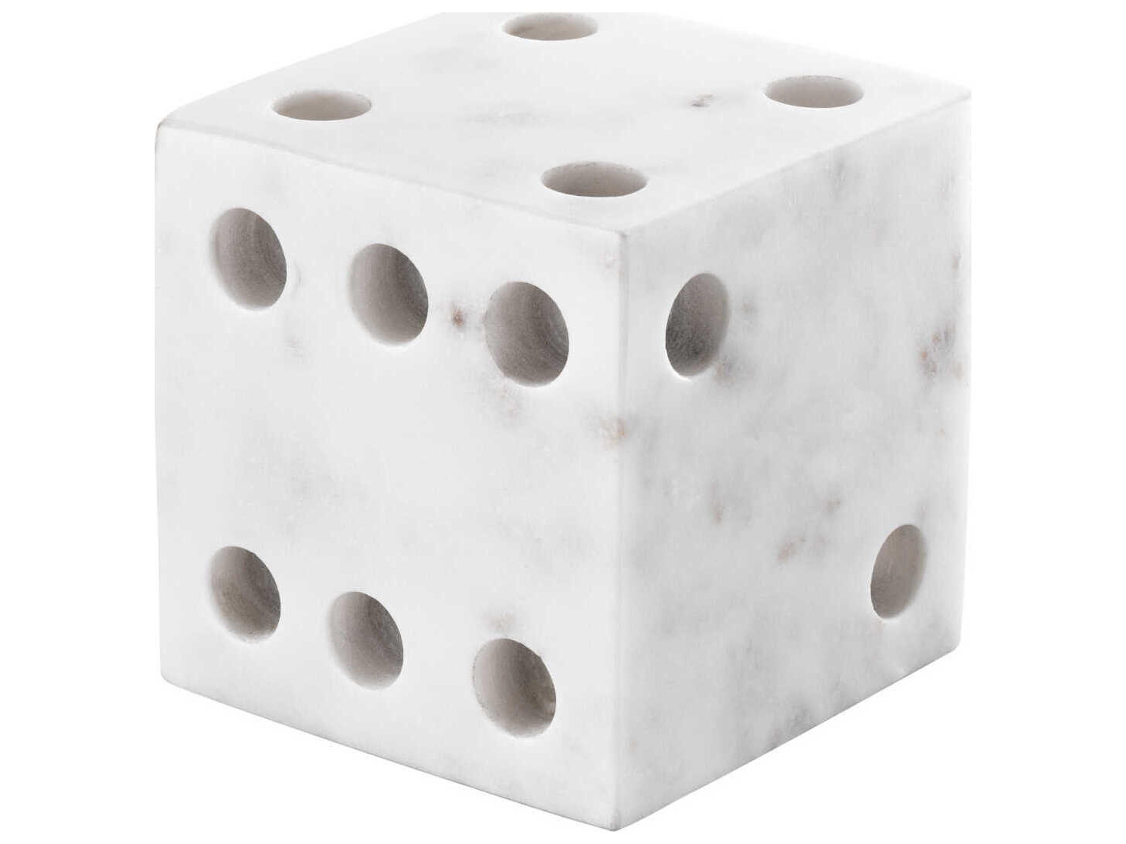 Eichholtz Visa White Marble Desk Accessory Set of 2