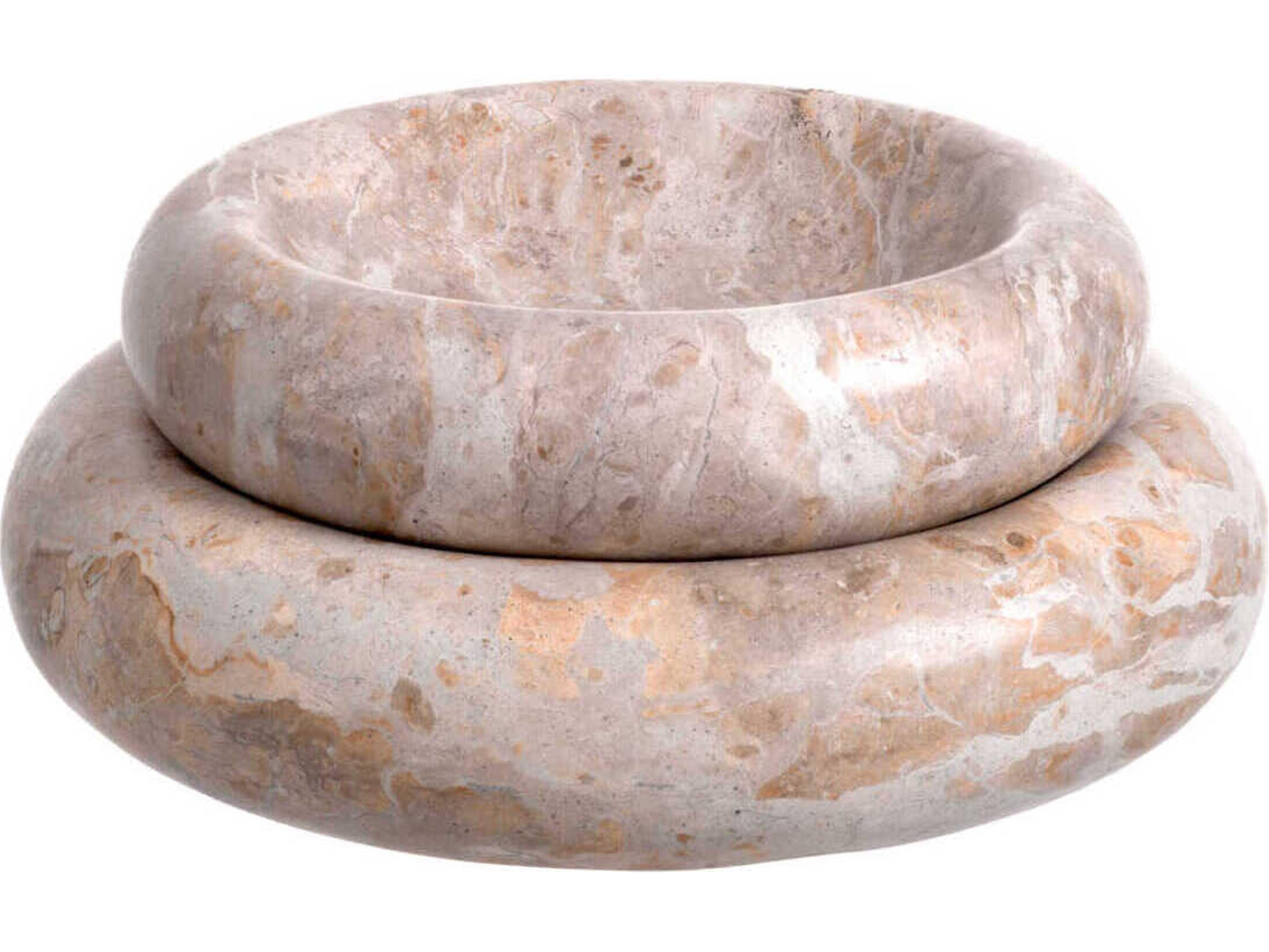 Eichholtz Lizz Brown Marble Bowl