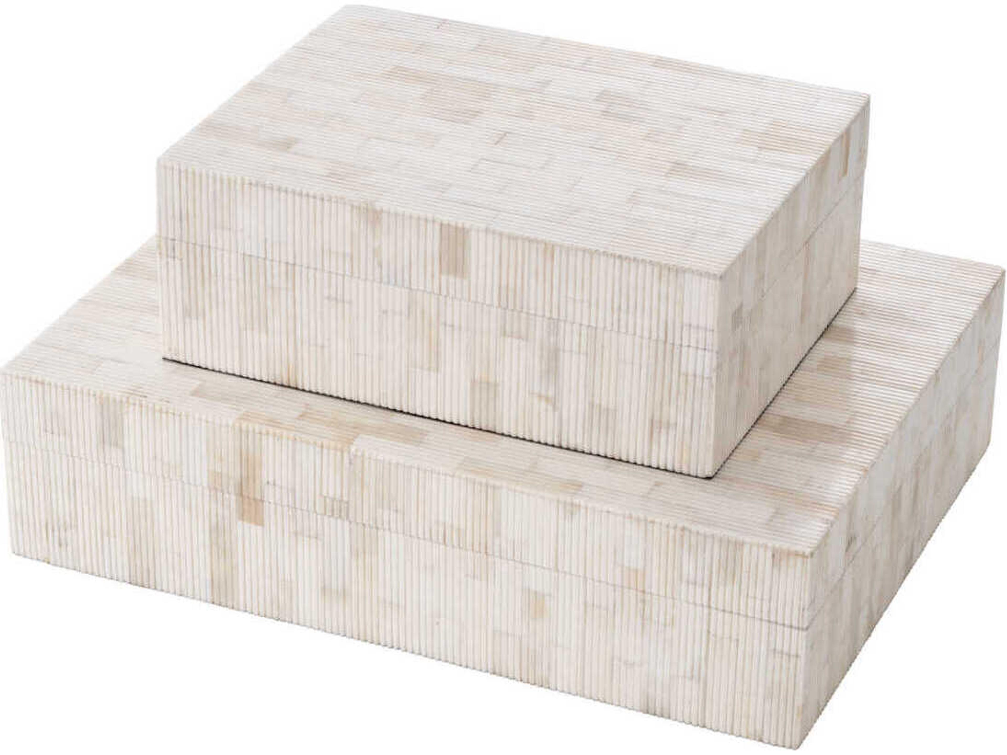 Eichholtz Scoop S Natural Bone Box