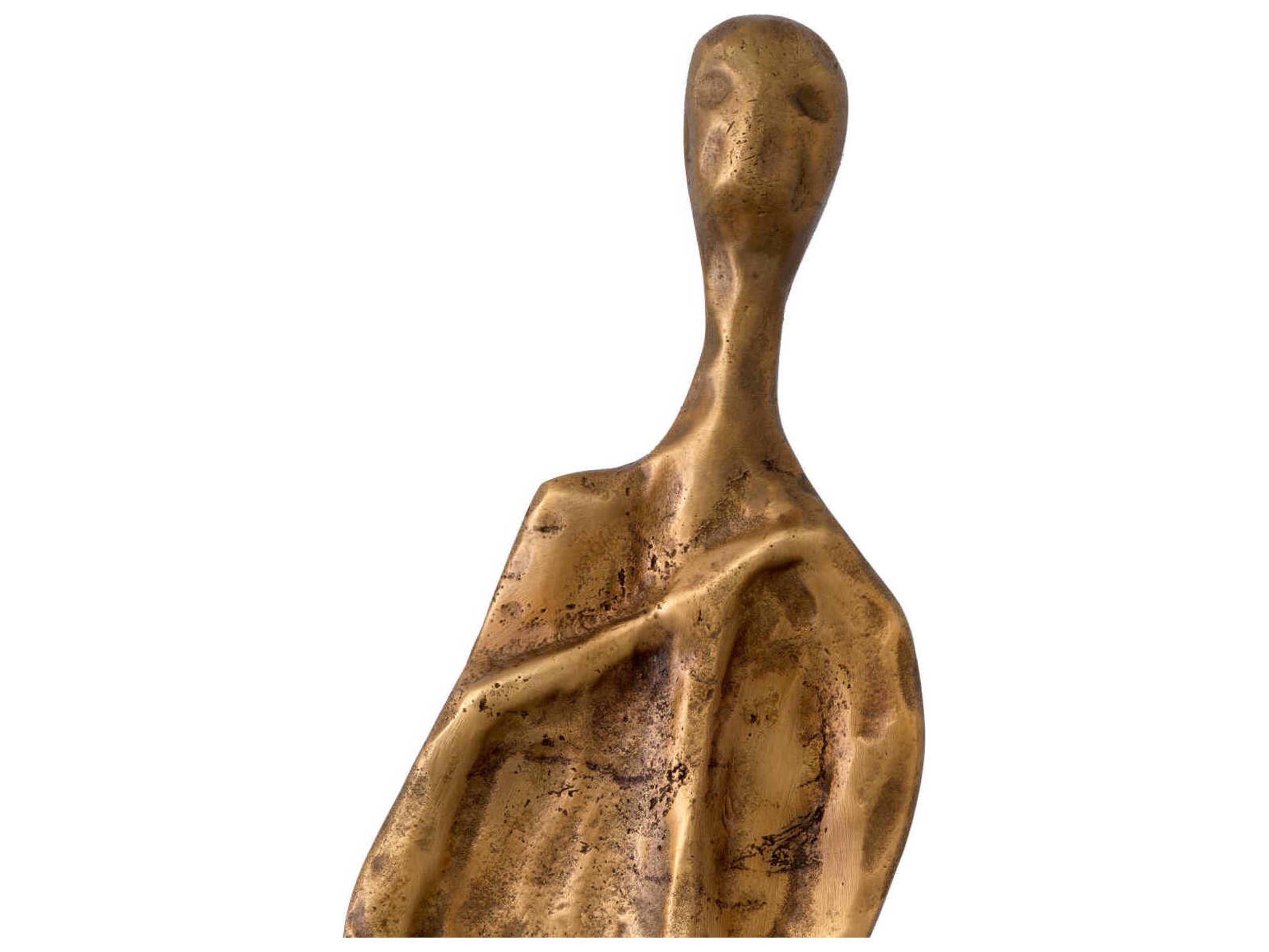 Eichholtz Vintage Brass Set of 2 Object Dual