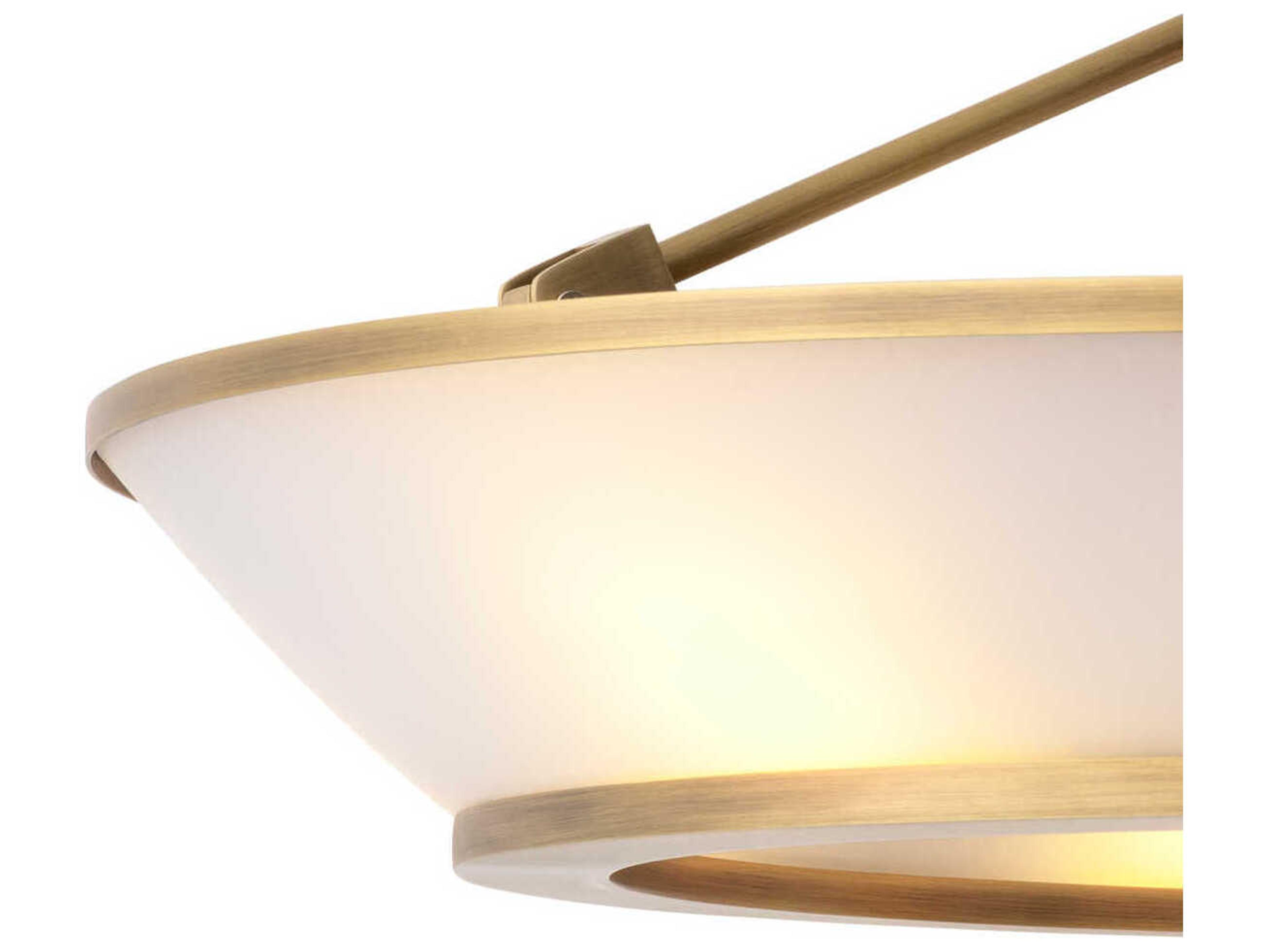 Eichholtz Ferette Antique Brass Ceiling Lamp