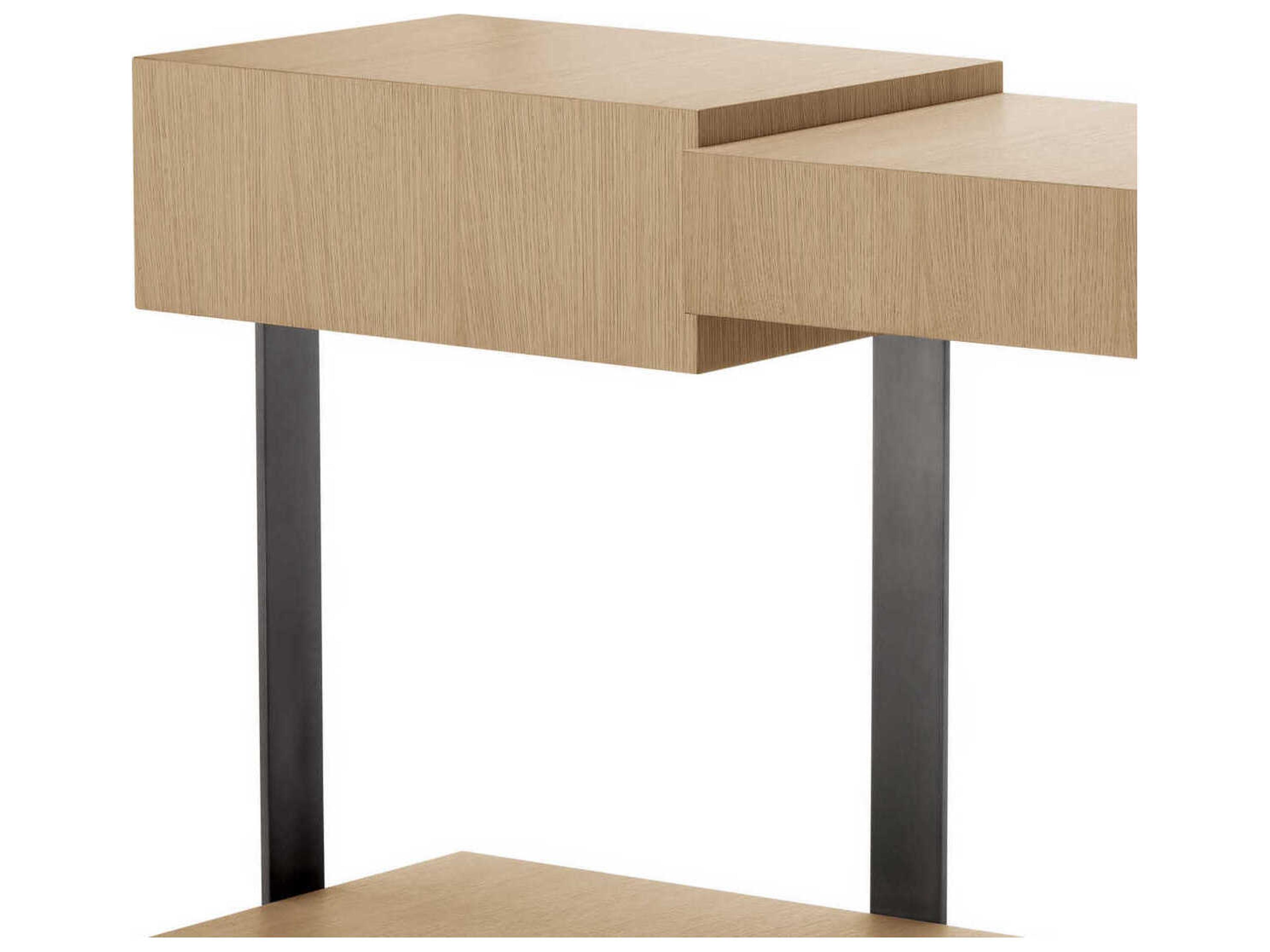 Eichholtz Nerone Natural Oak Veneer Console Table