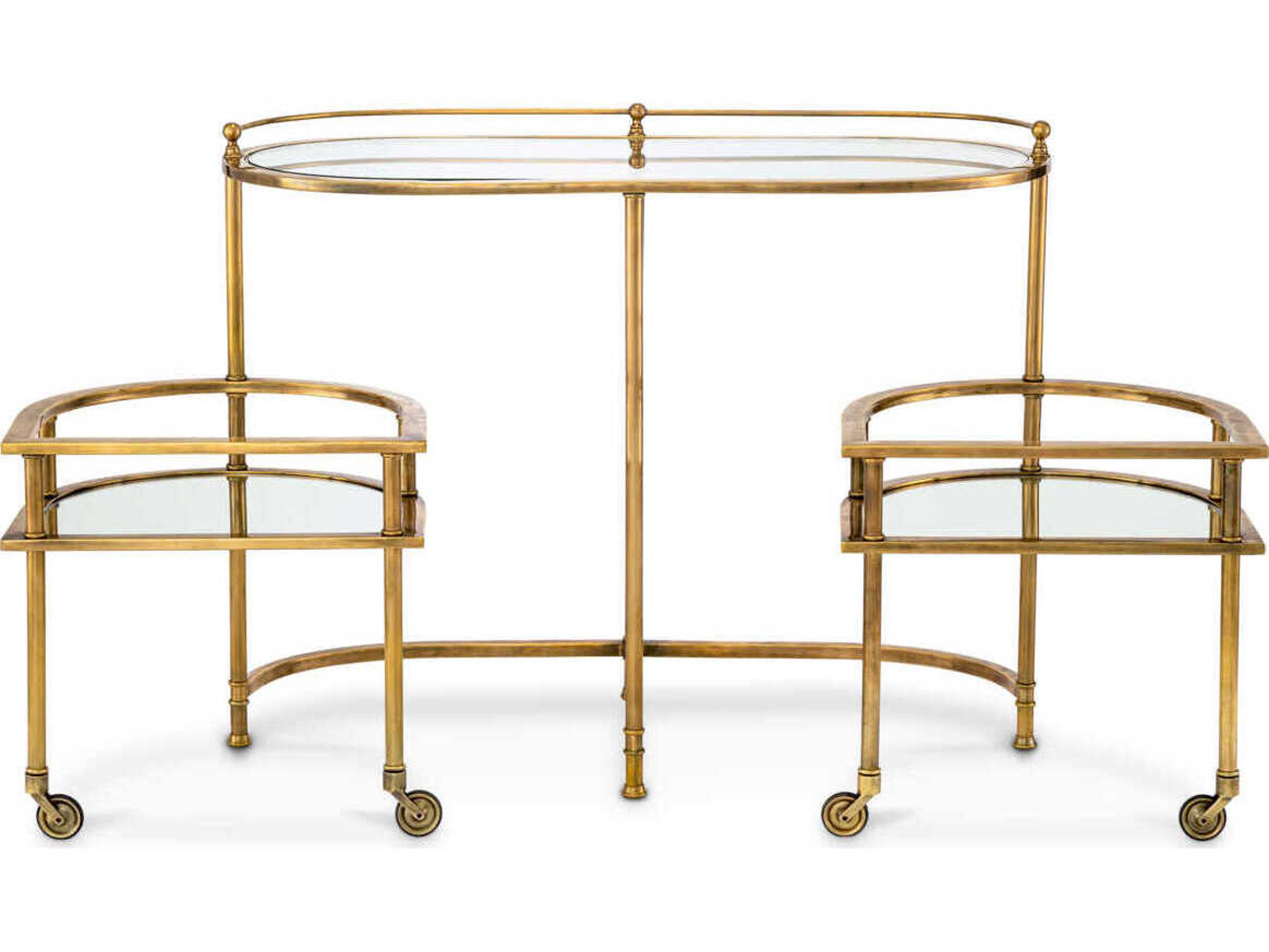 Eichholtz Lavalle Vintage Brass Trolley