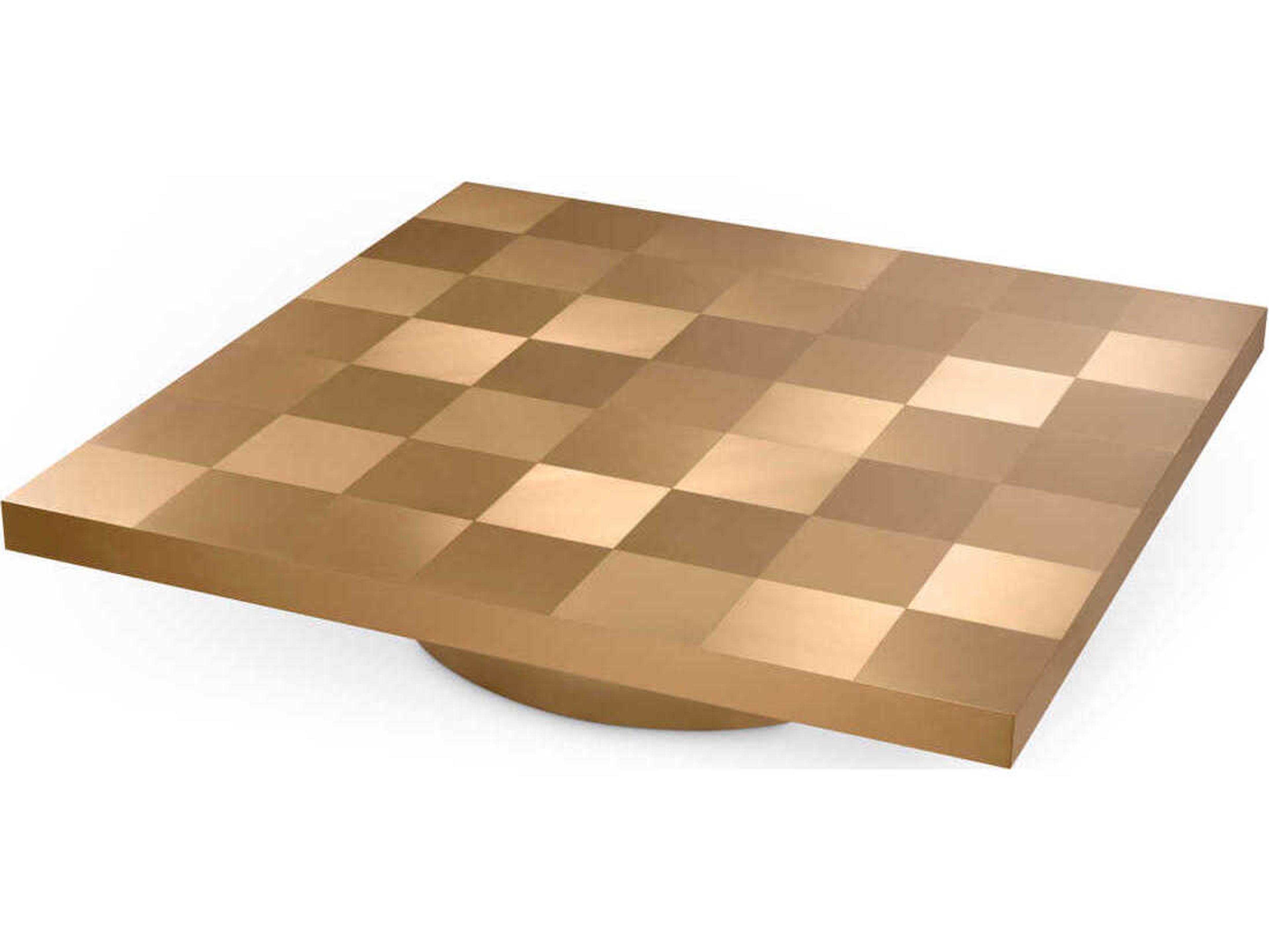 Eichholtz Laporte Brushed Brass Coffee Table