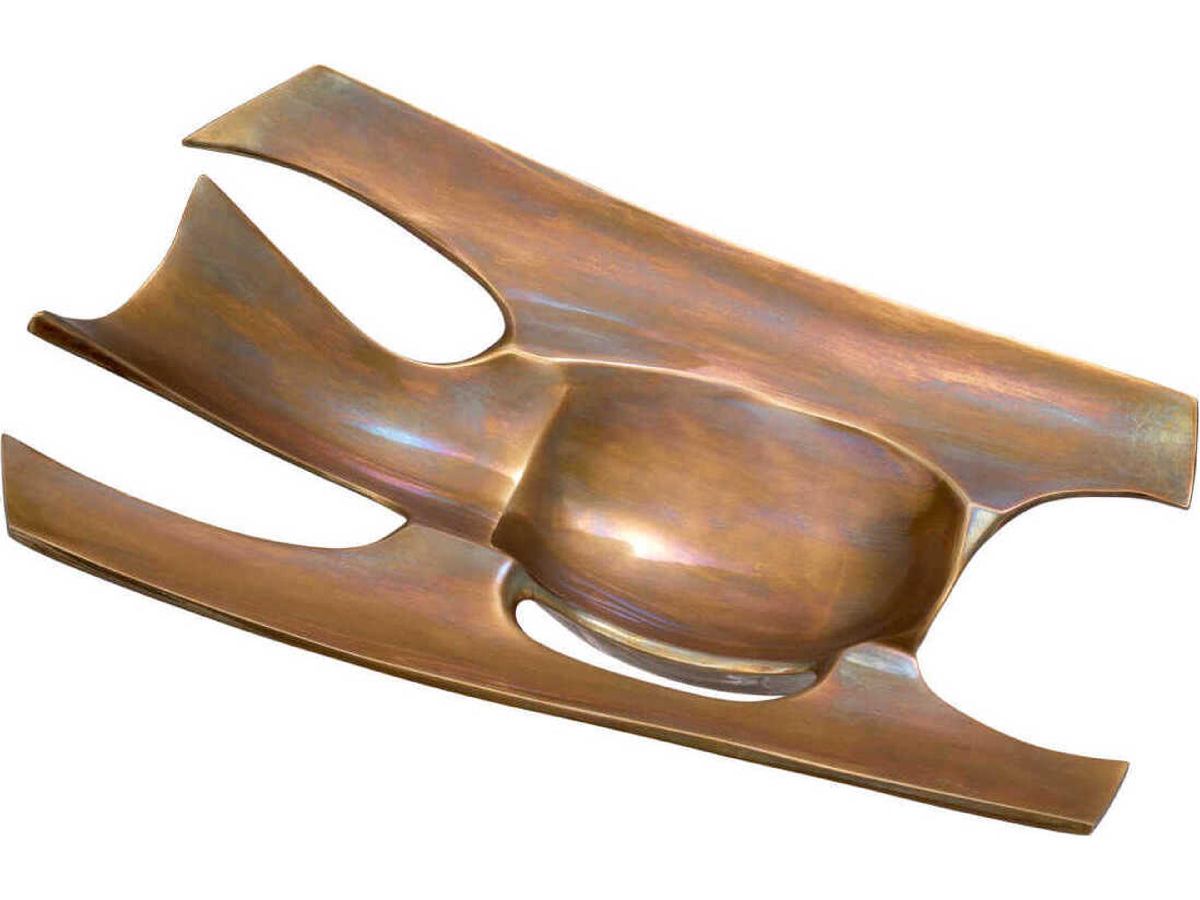 Eichholtz Tracy Vintage Brass Bowl/Ashtray