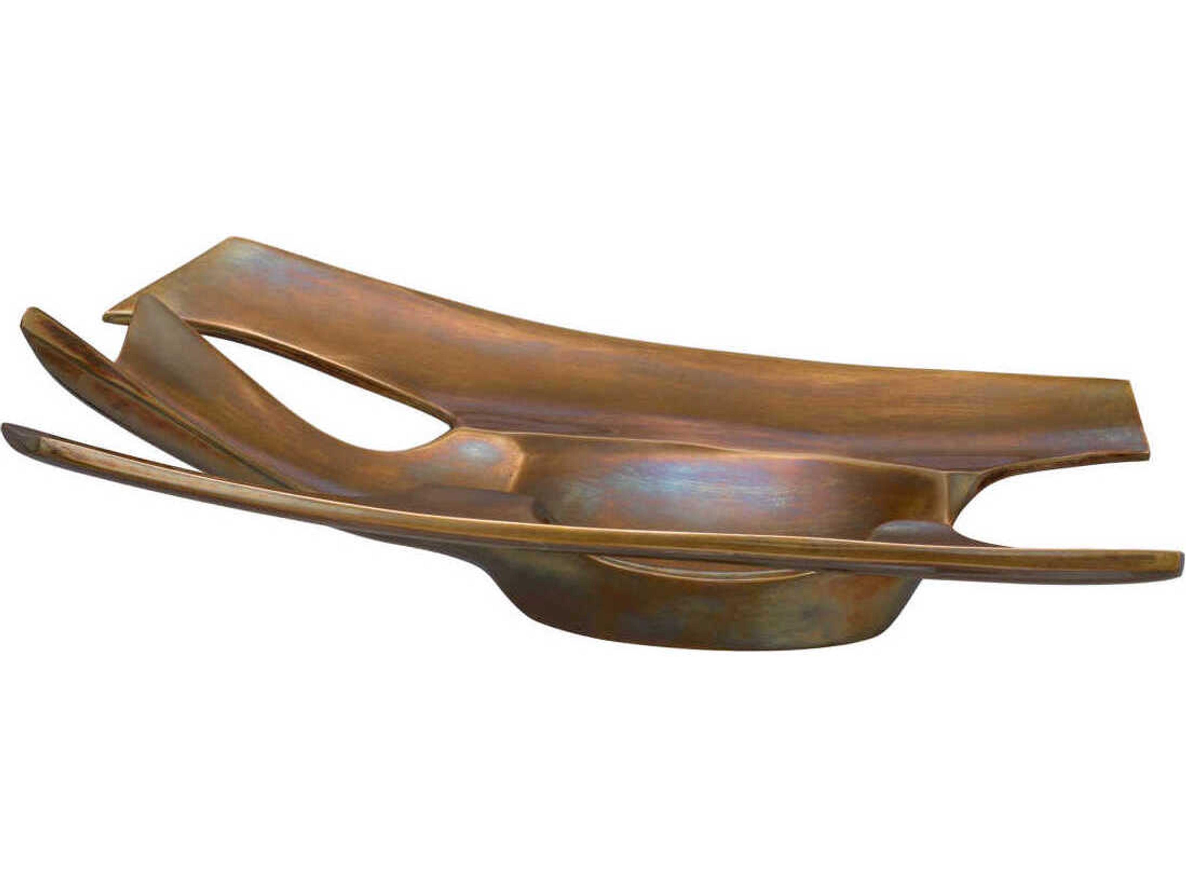 Eichholtz Tracy Vintage Brass Bowl/Ashtray