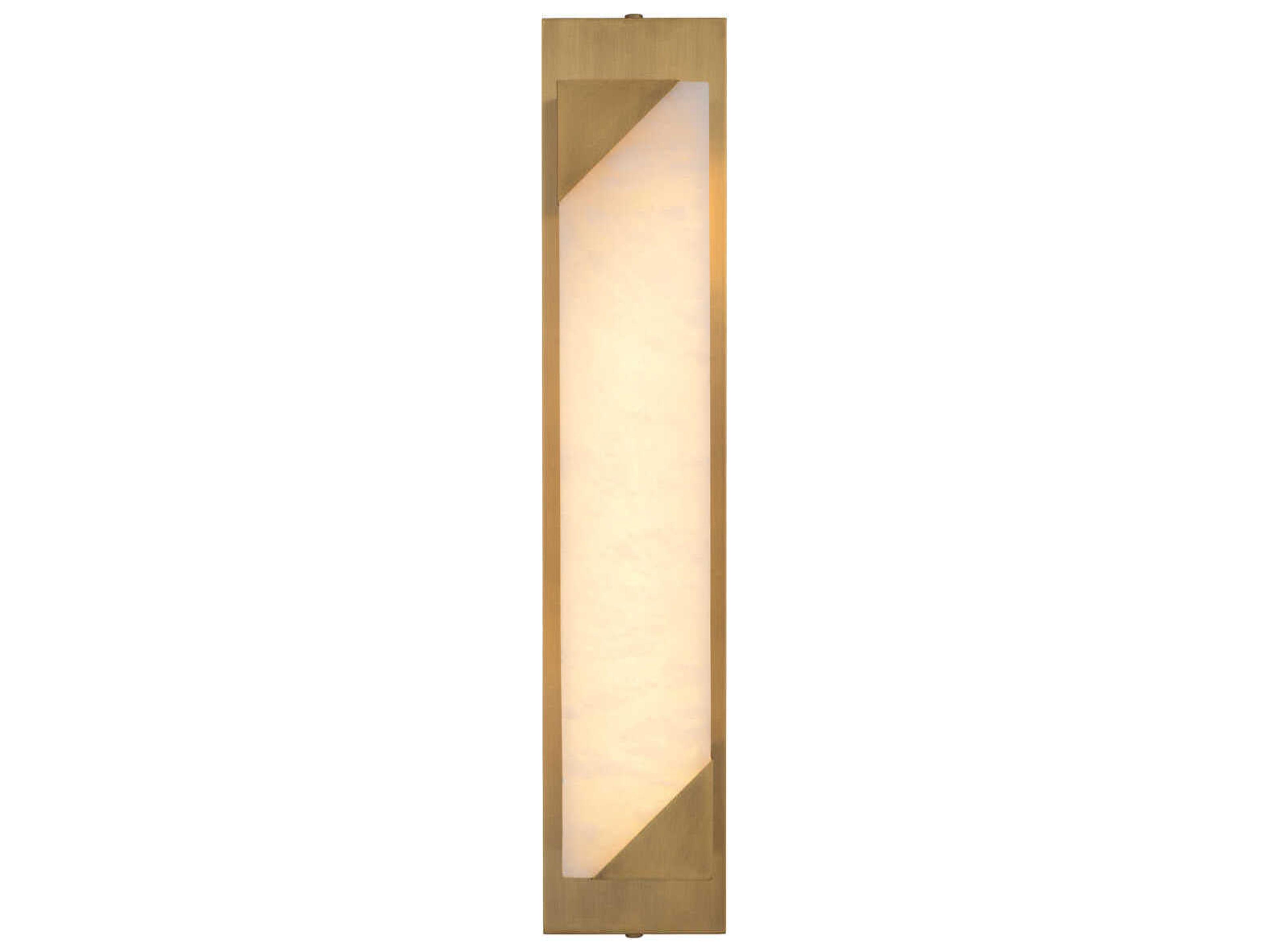 Eichholtz Scilla Antique Brass Alabaster Wall Lamp