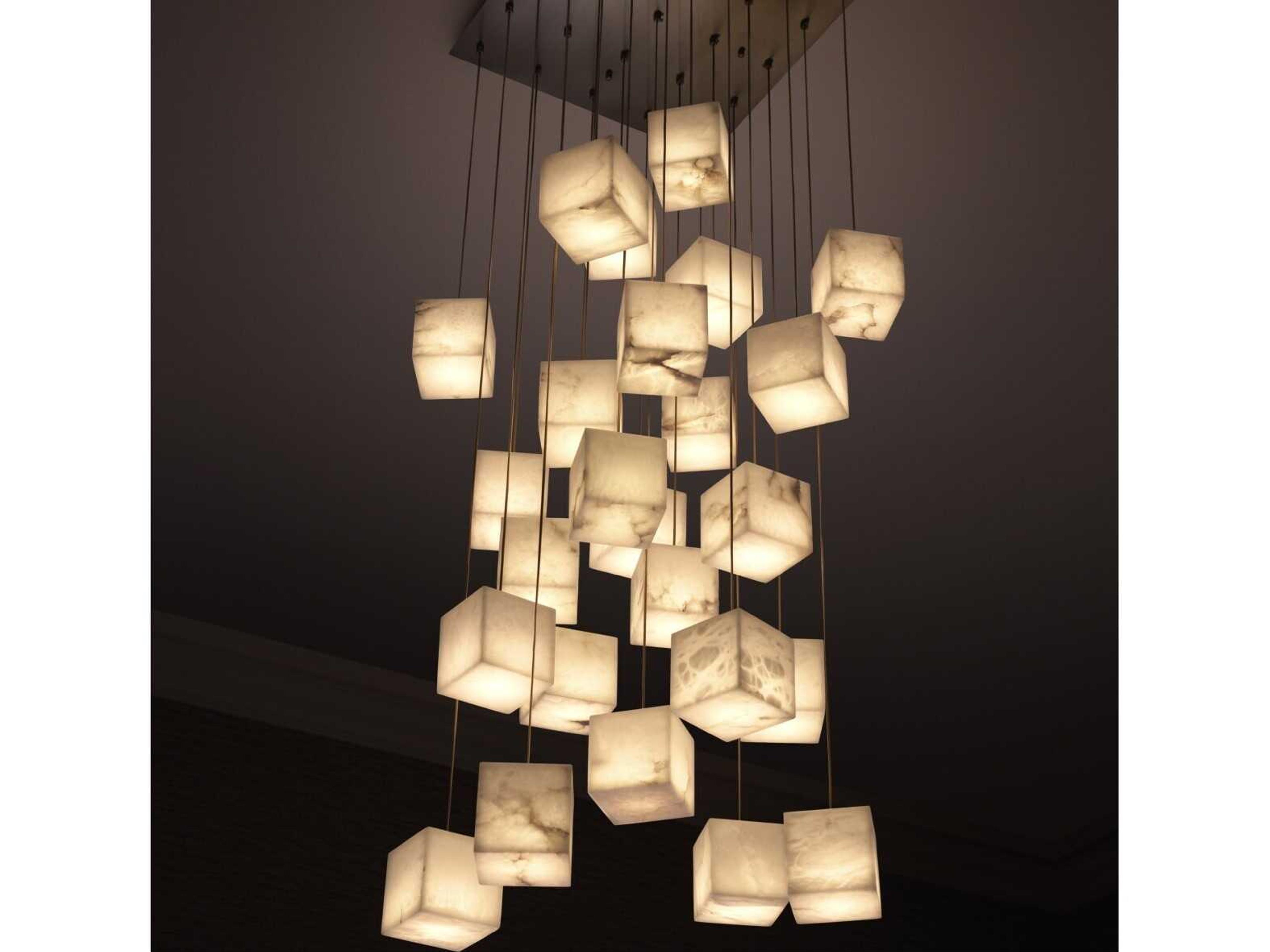 Eichholtz Duboce Antique Brass Chandelier