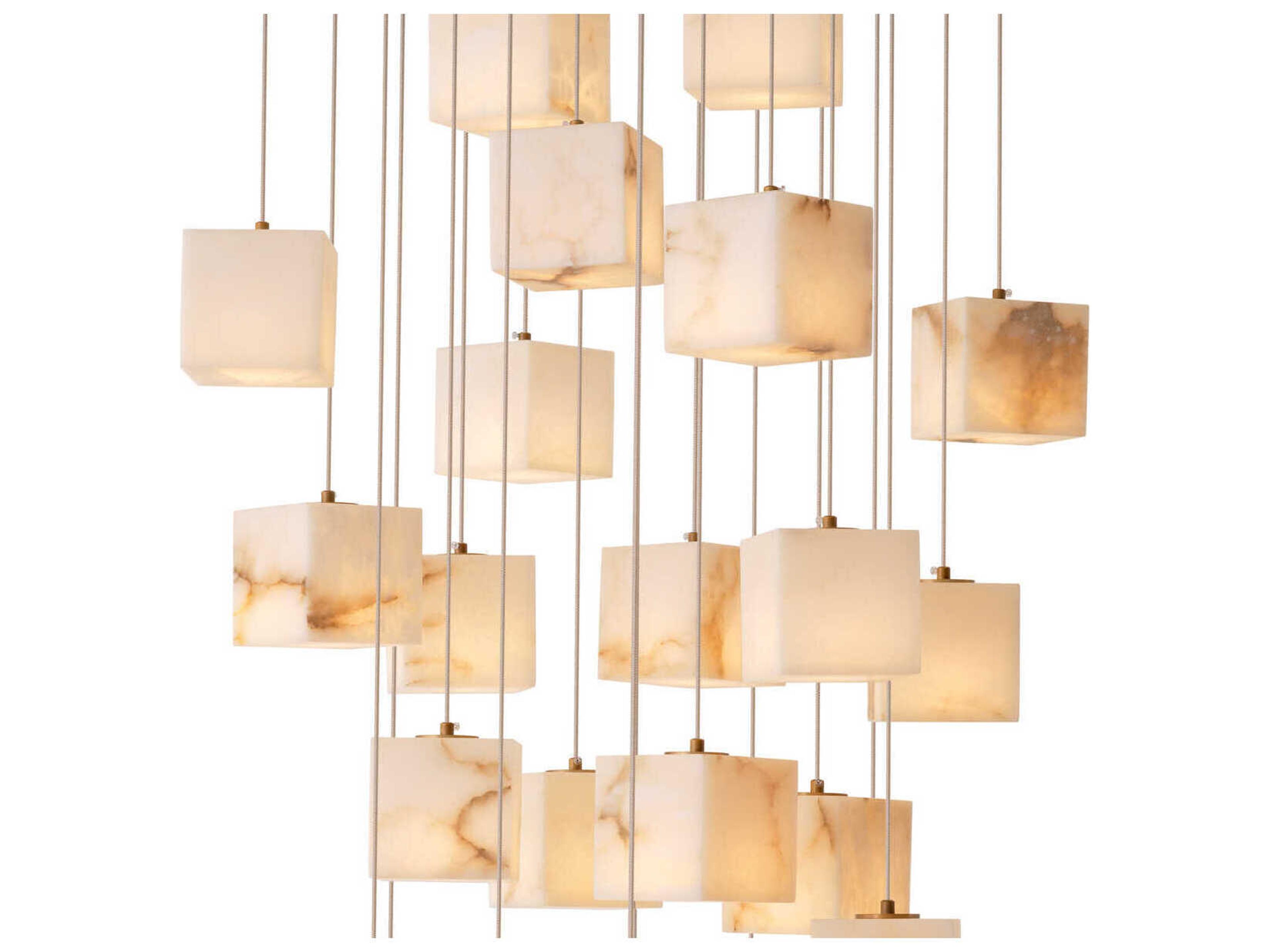 Eichholtz Duboce Antique Brass Chandelier