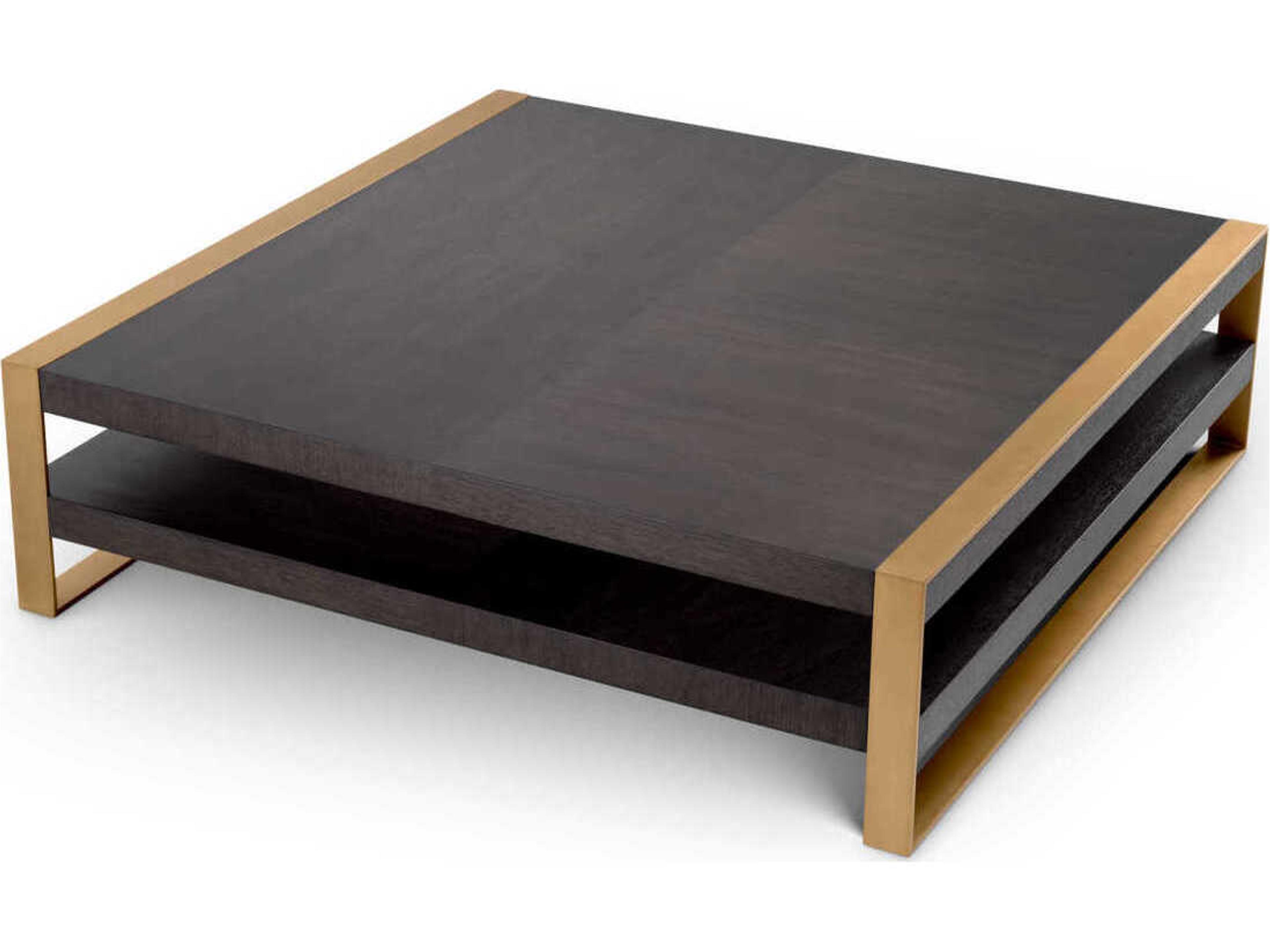 Eichholtz Guinness Mocha Straight Oak Veneer Coffee Table