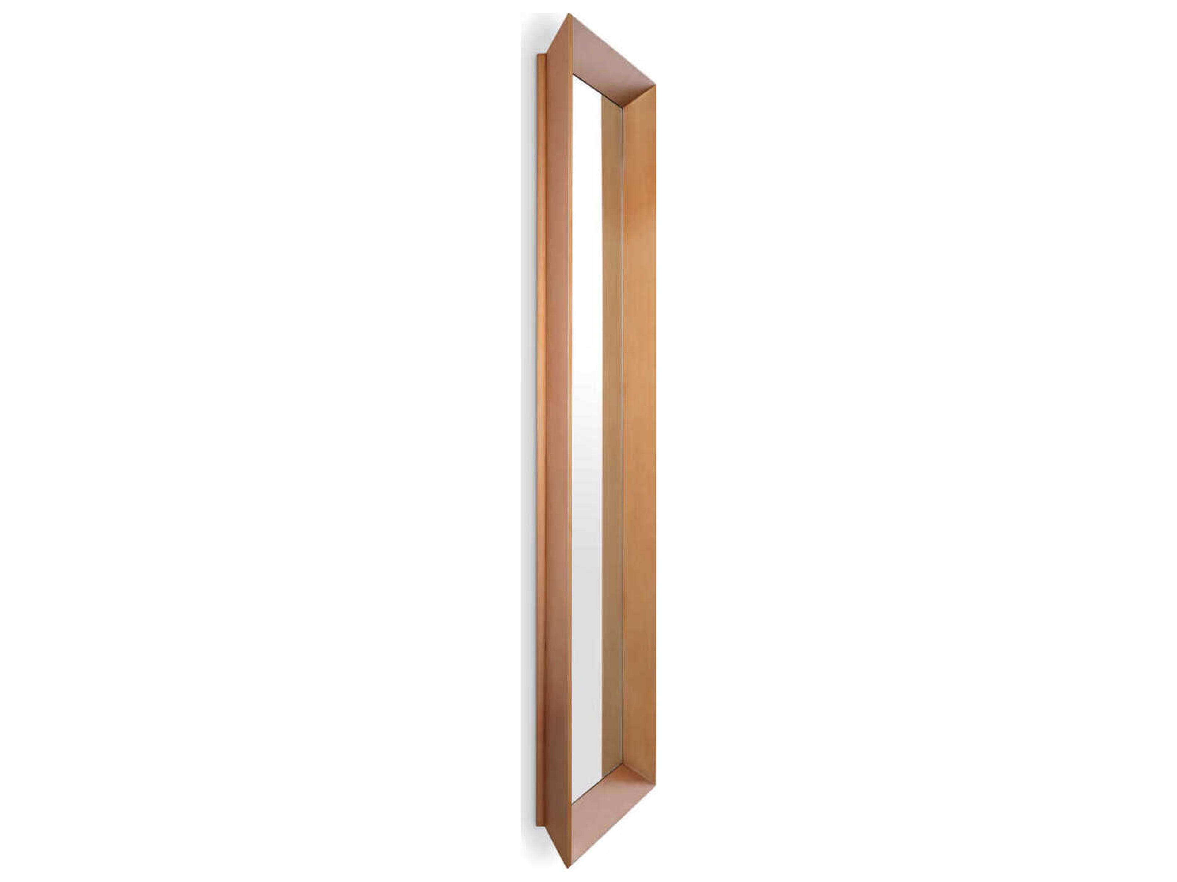 Eichholtz Othello Rectangular Brushed Brass Mirror