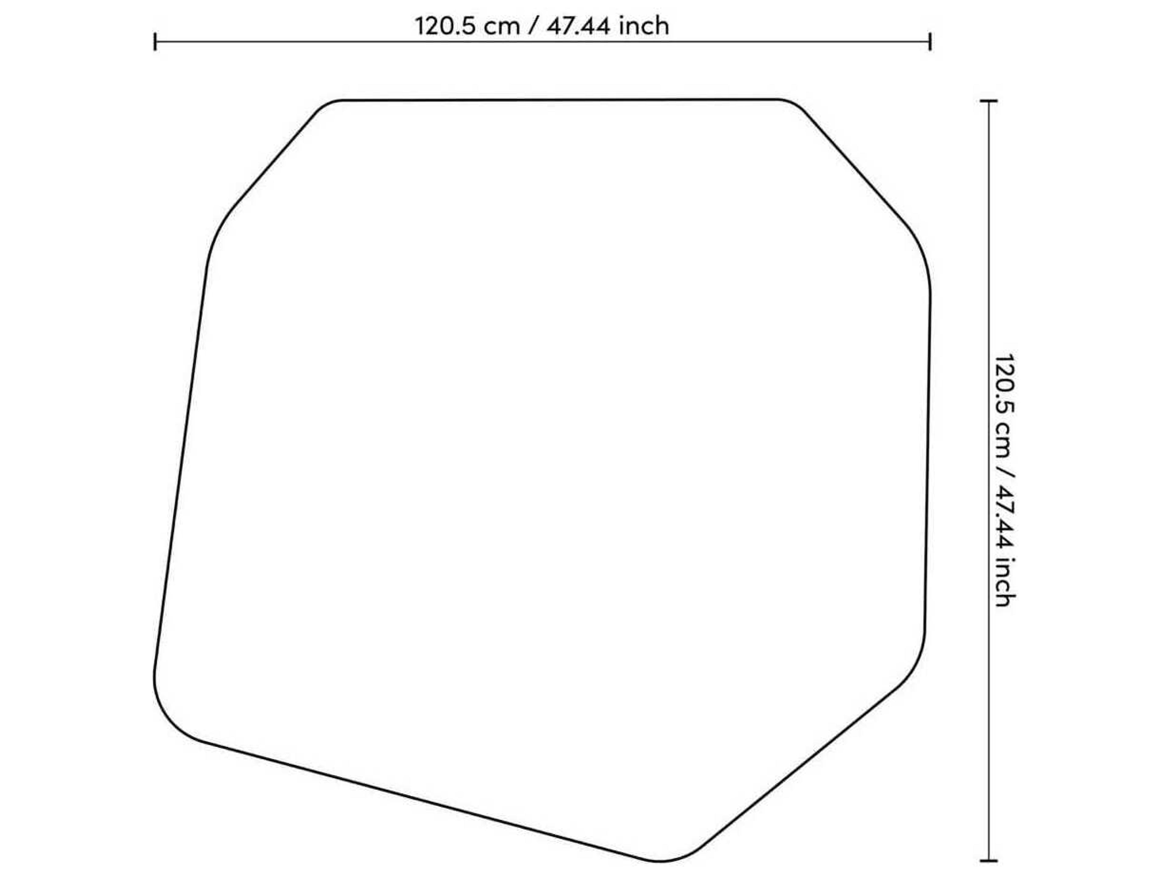 Eichholtz Oracle Maple Veneer High Gloss Brushed Brass Coffee Table