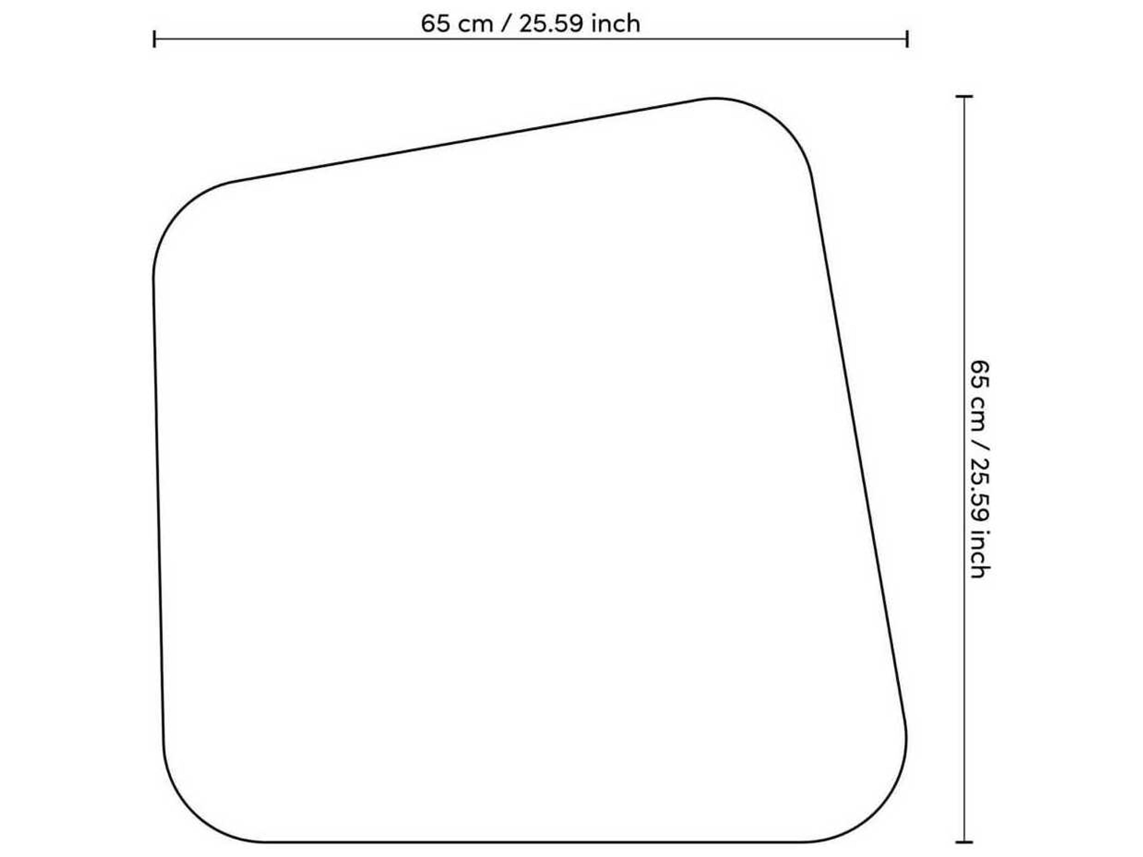 Eichholtz Oracle Maple Veneer High Gloss Brushed Brass Side Table