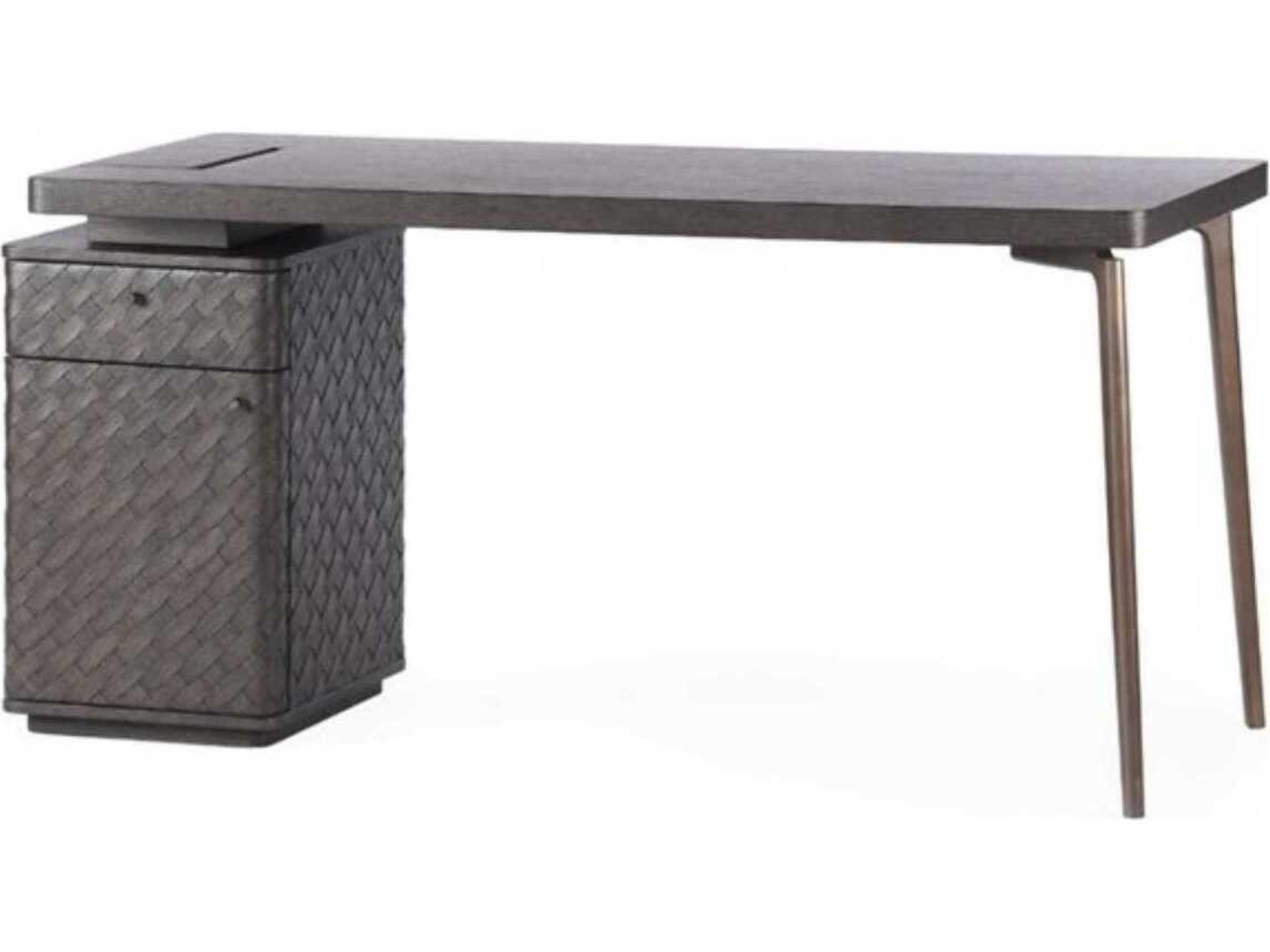 Fiji Woven Oak Veneer Desk