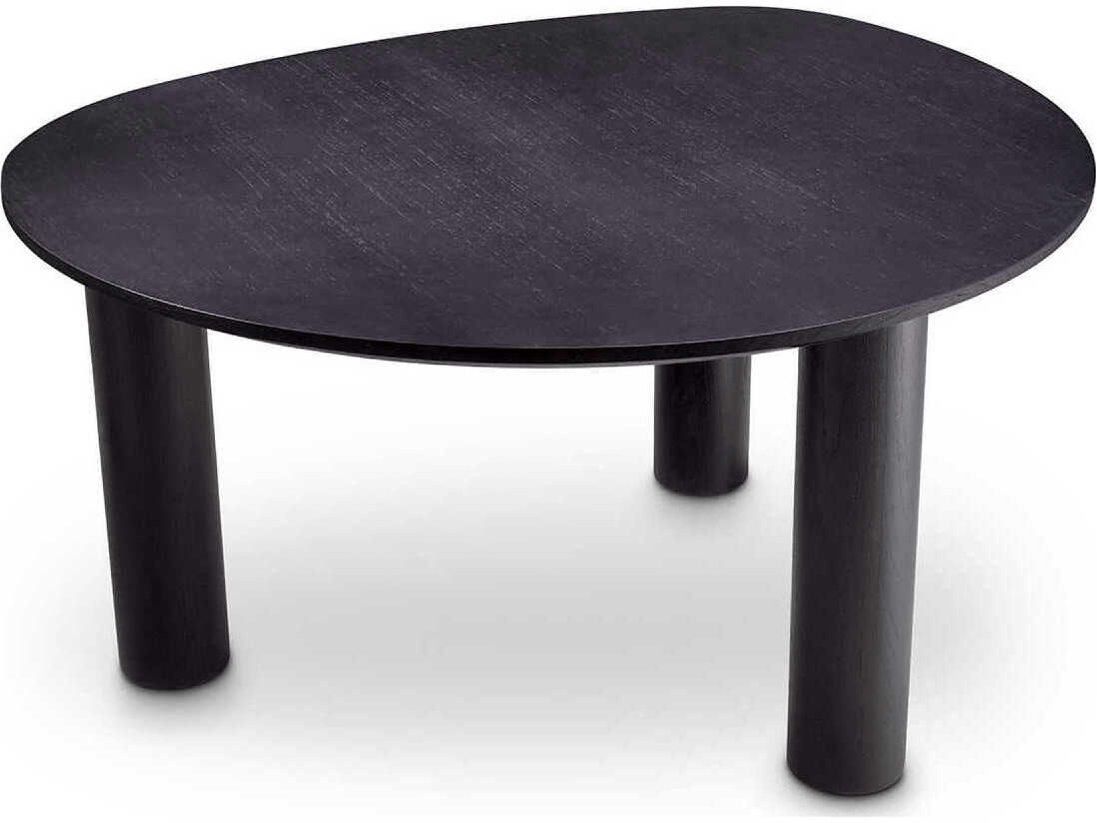 Lombardo Black Veneer Dining Table