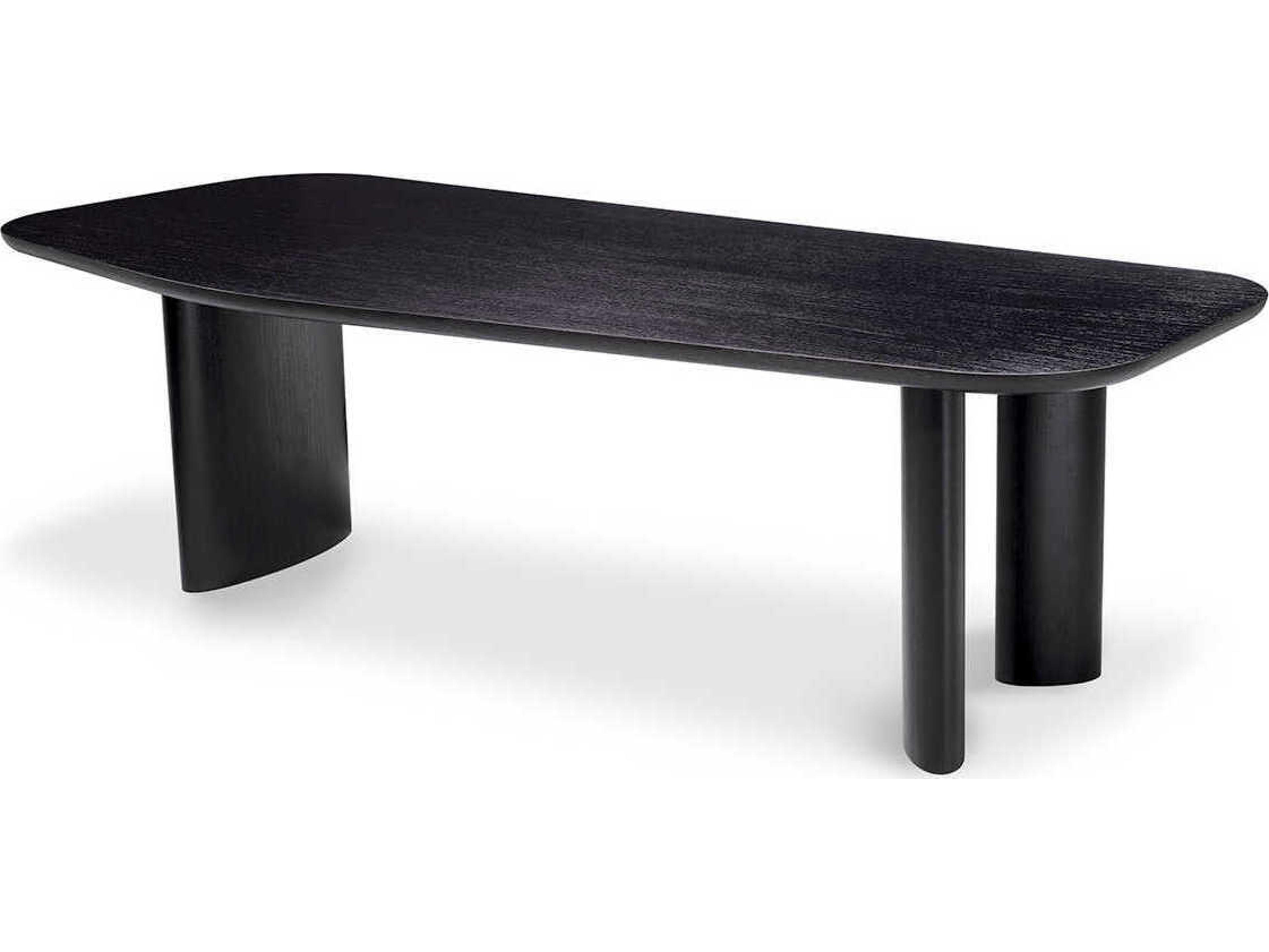 Eichholtz Flemings Black Veneer Dining Table