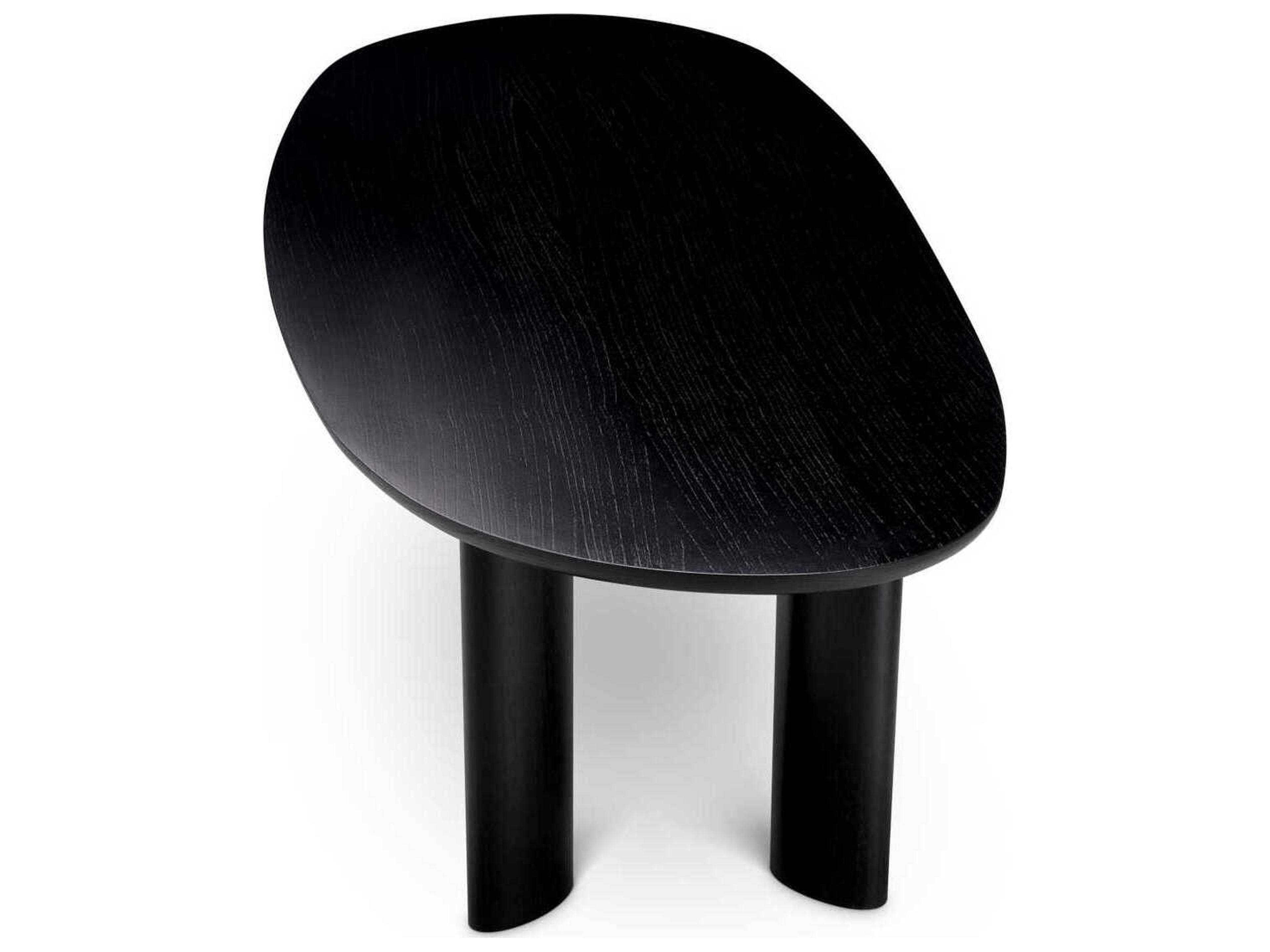 Eichholtz Lindner Black Veneer Dining Table
