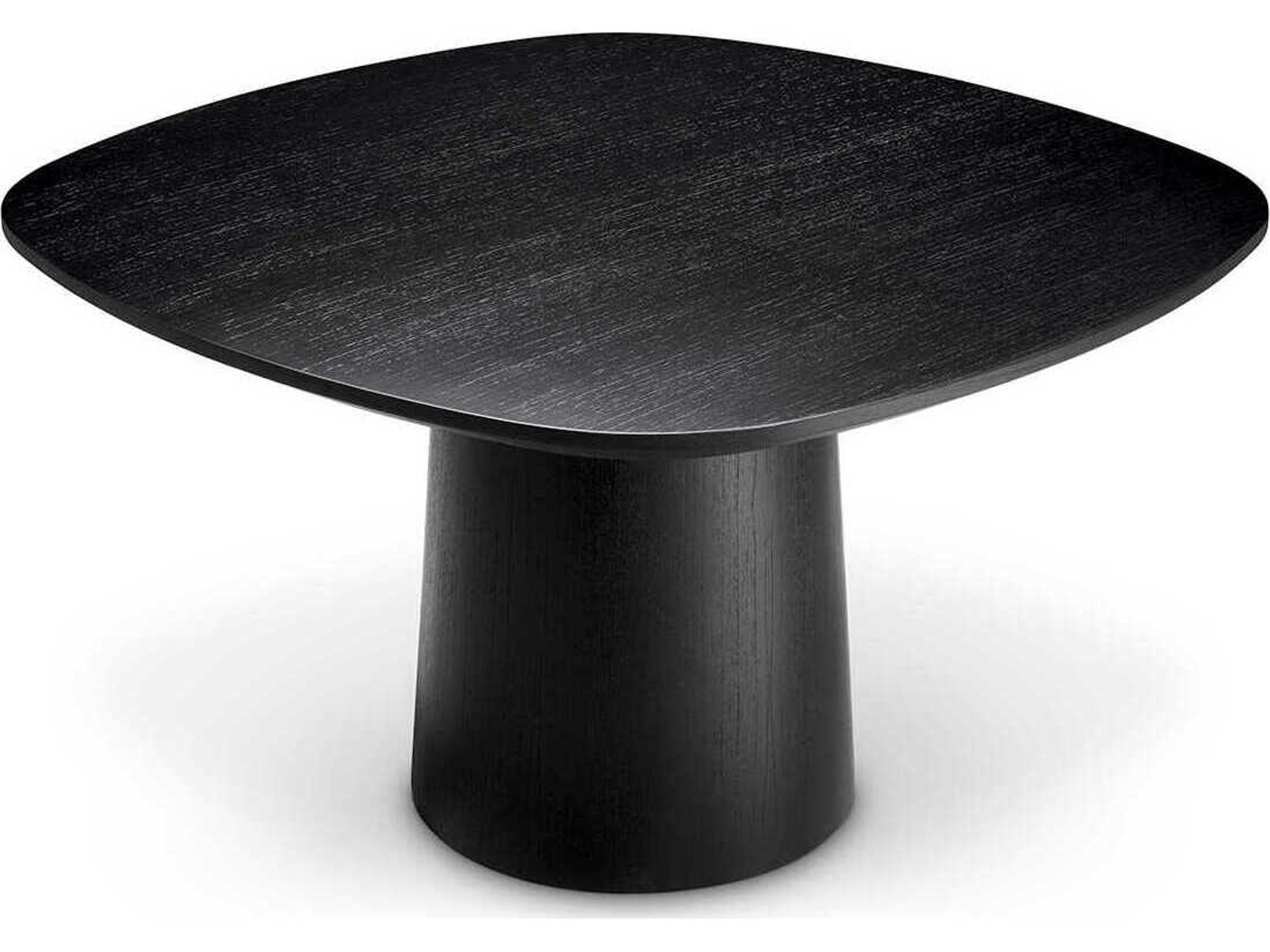 Motto Black Veneer Dining Table