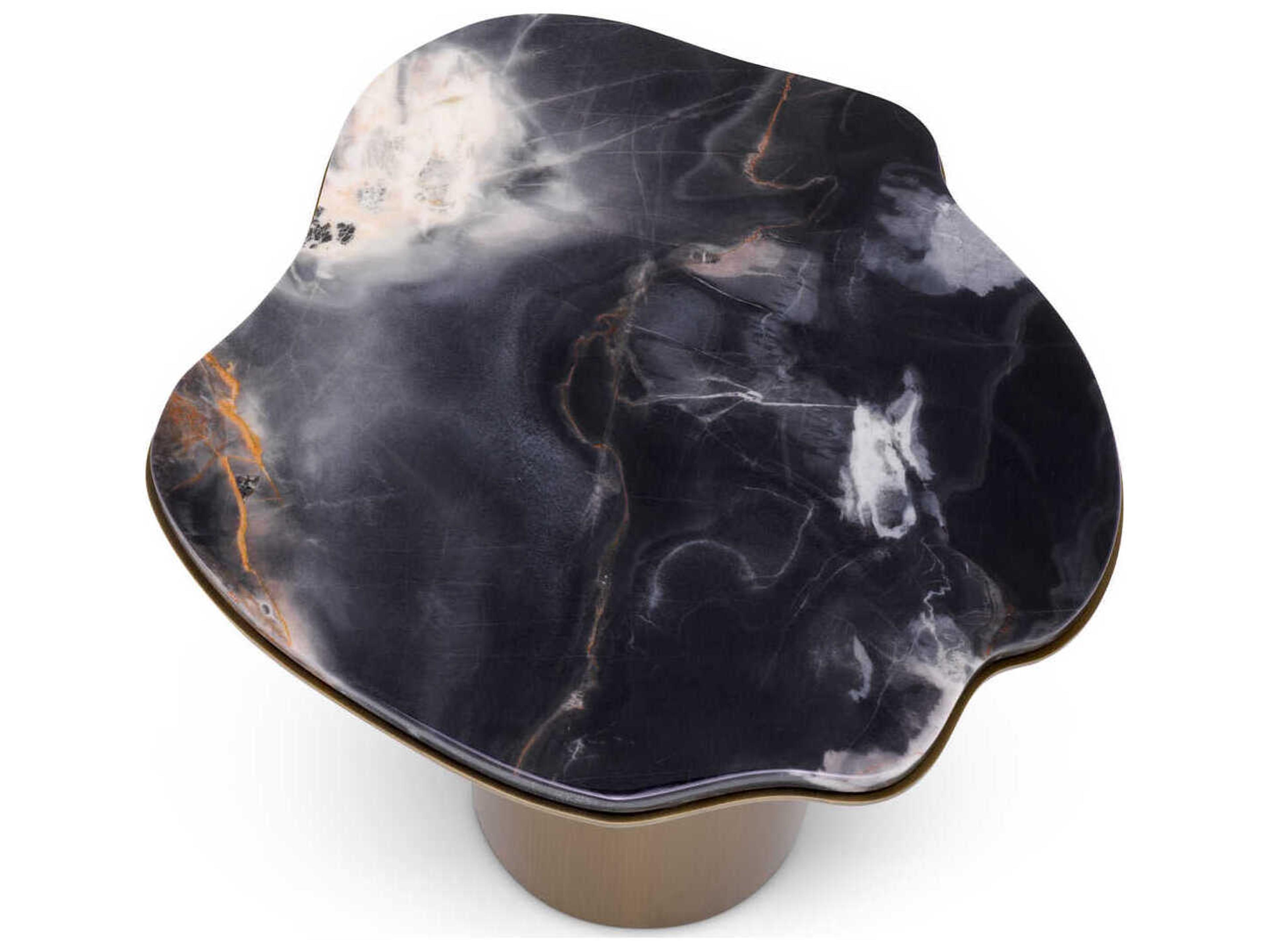 Eichholtz Shapiro Black Marble Side Table
