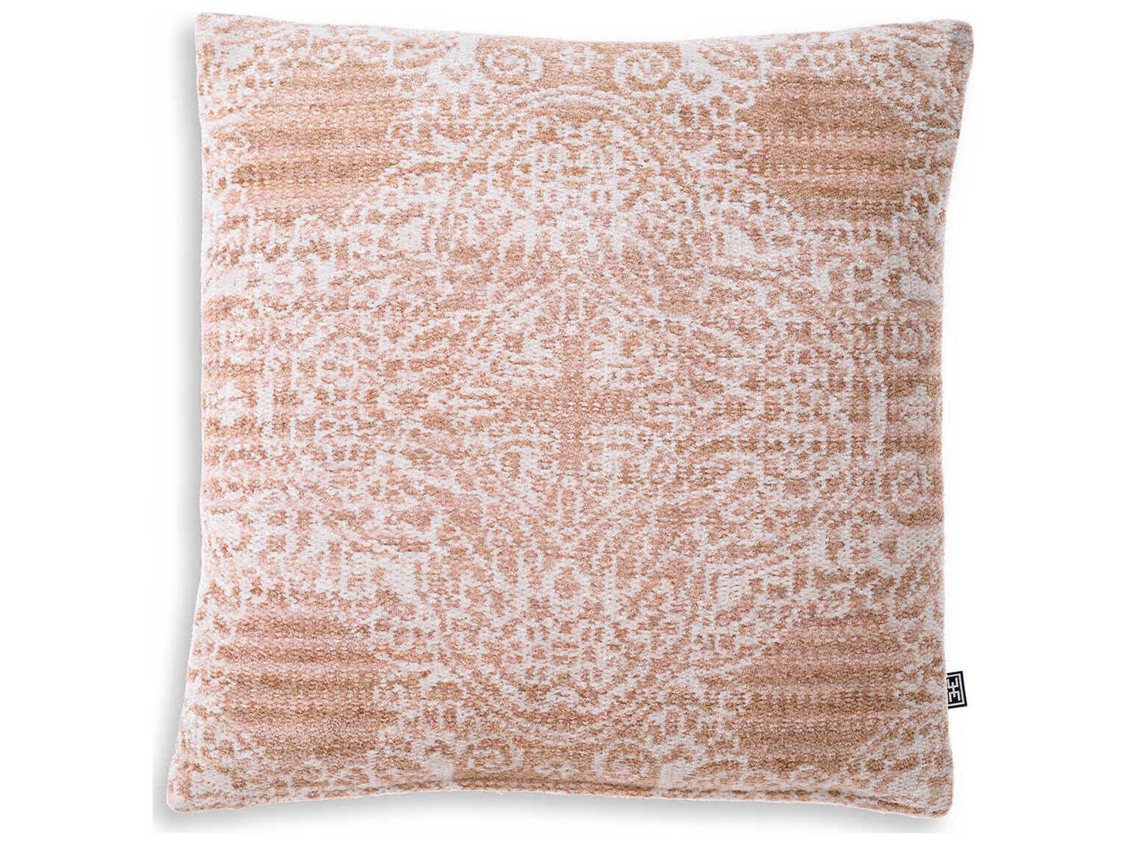 Serene Orange Ivory Cushion