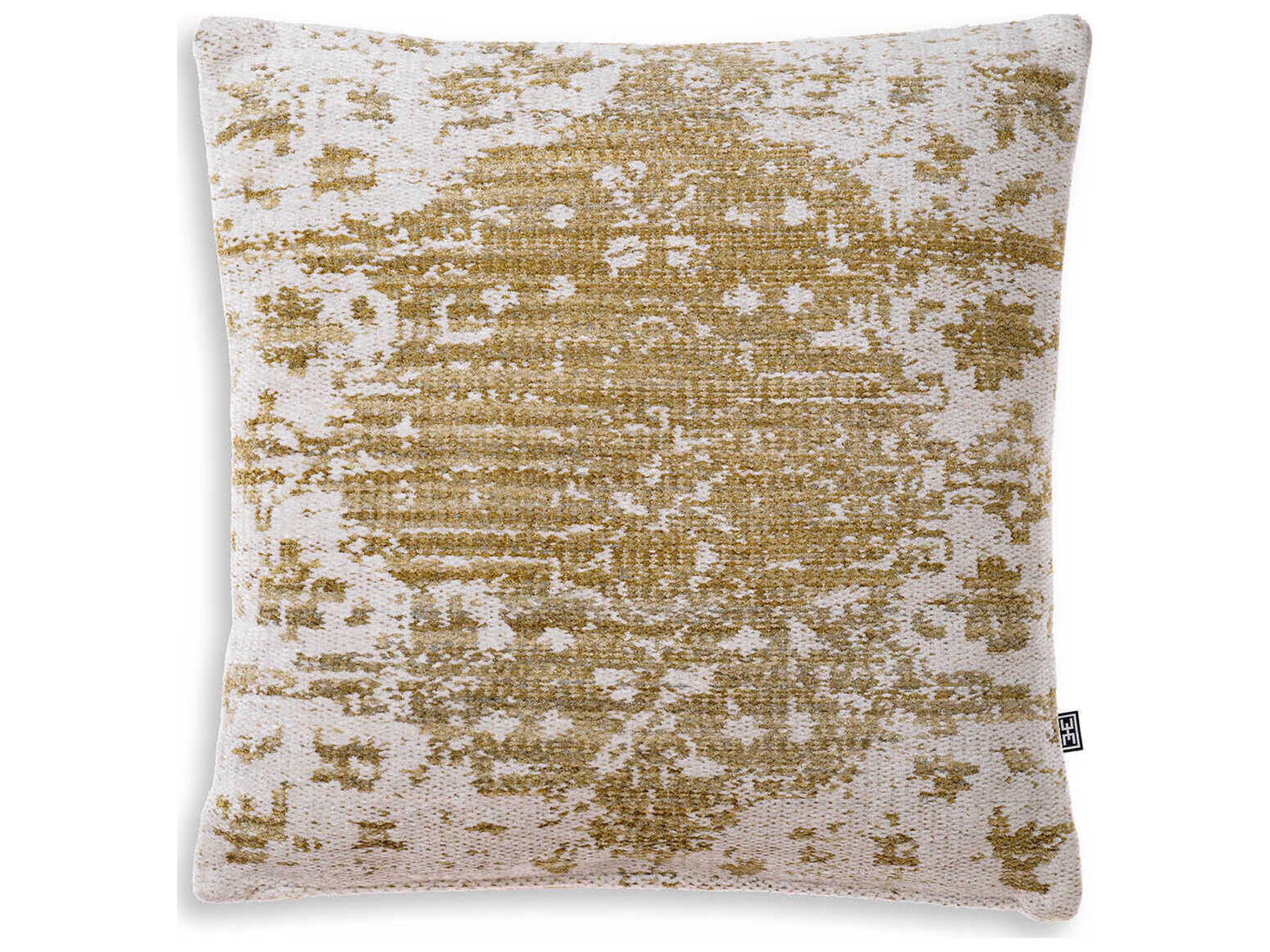 Serene Ivory Vintage Green Cushion
