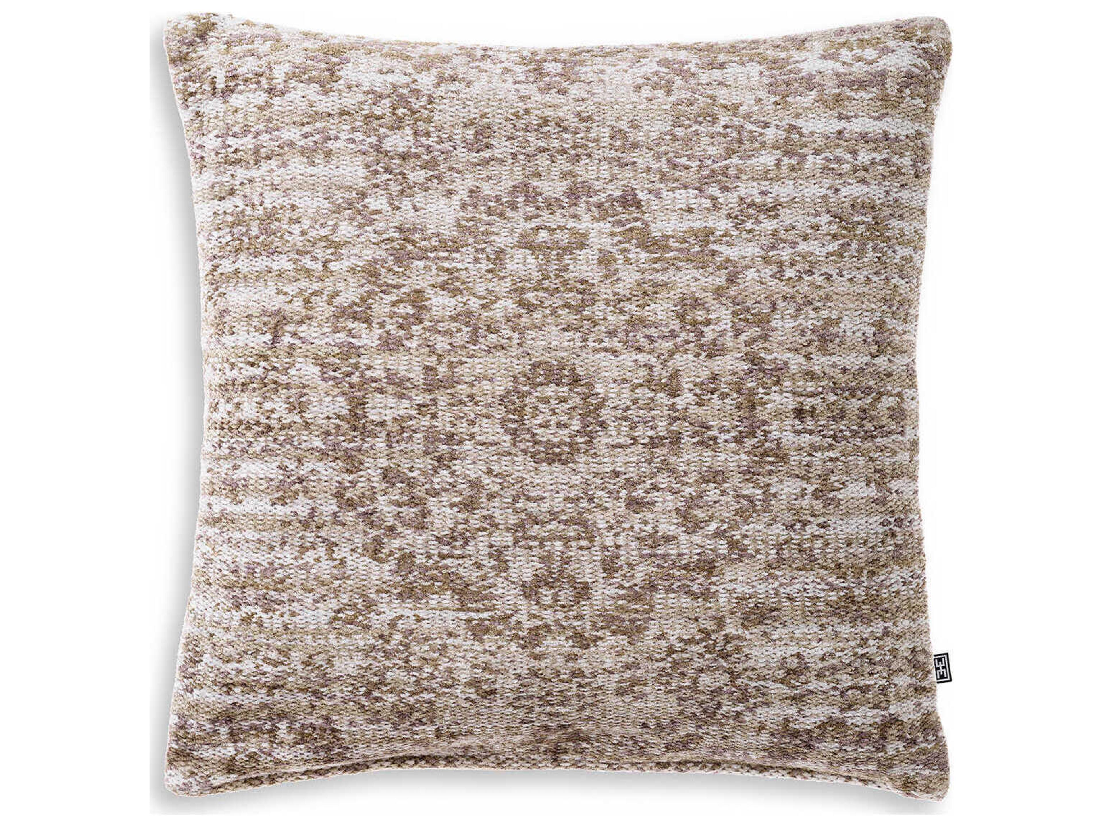 Serene Silver Brown Cushion