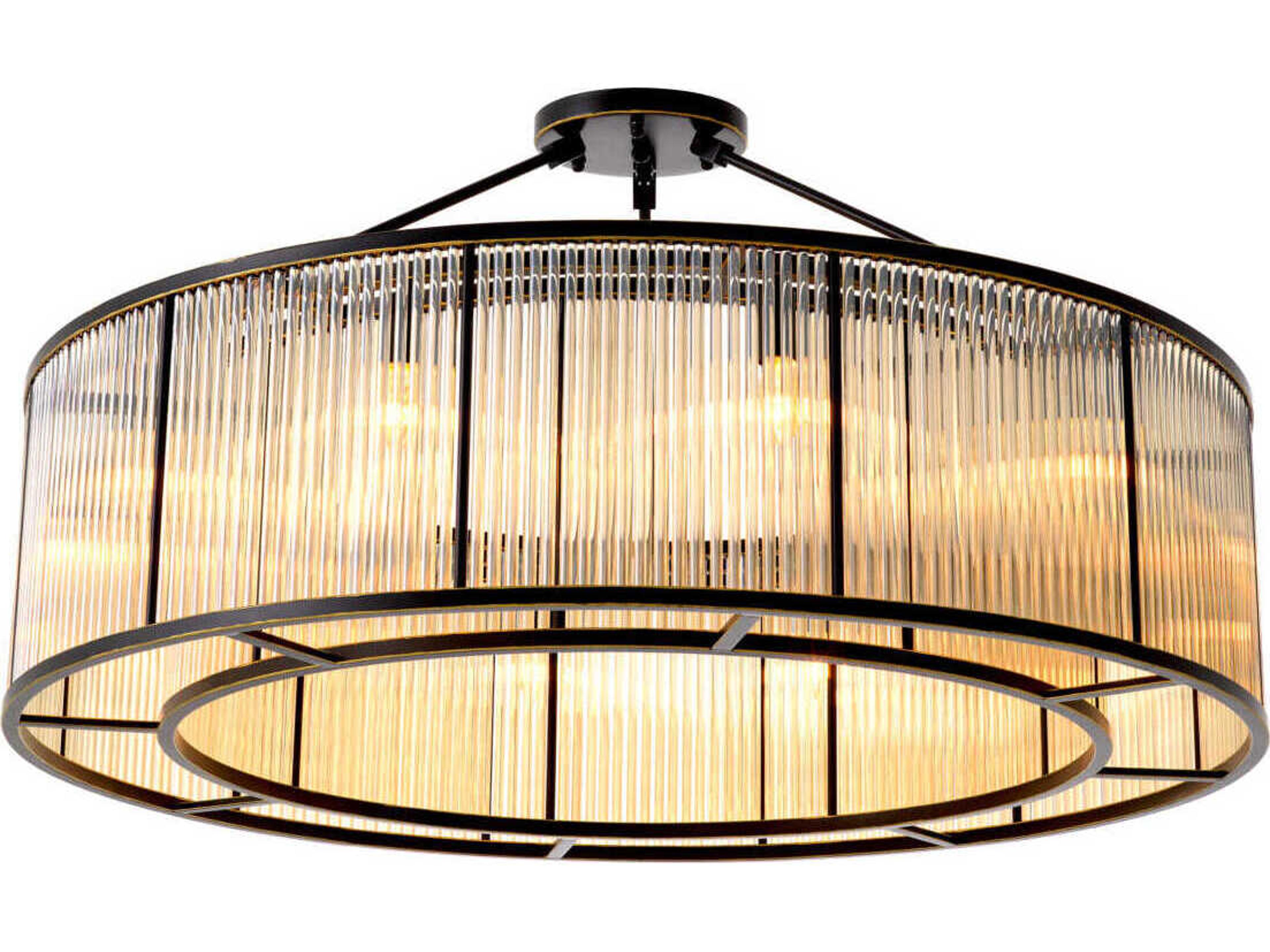 Eichholtz Bernardi Xl Bronze Ceiling Lamp