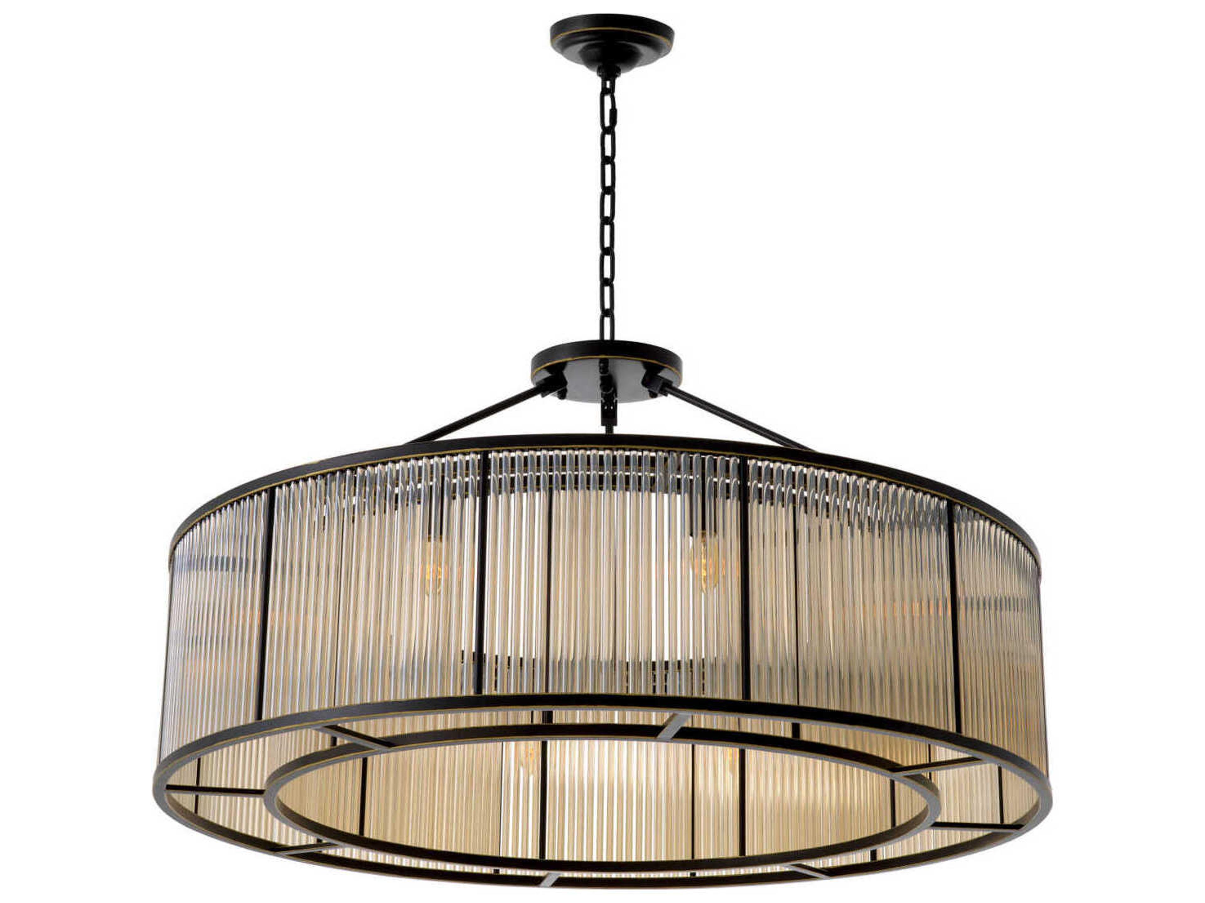 Eichholtz Bernardi Xl Bronze Ceiling Lamp