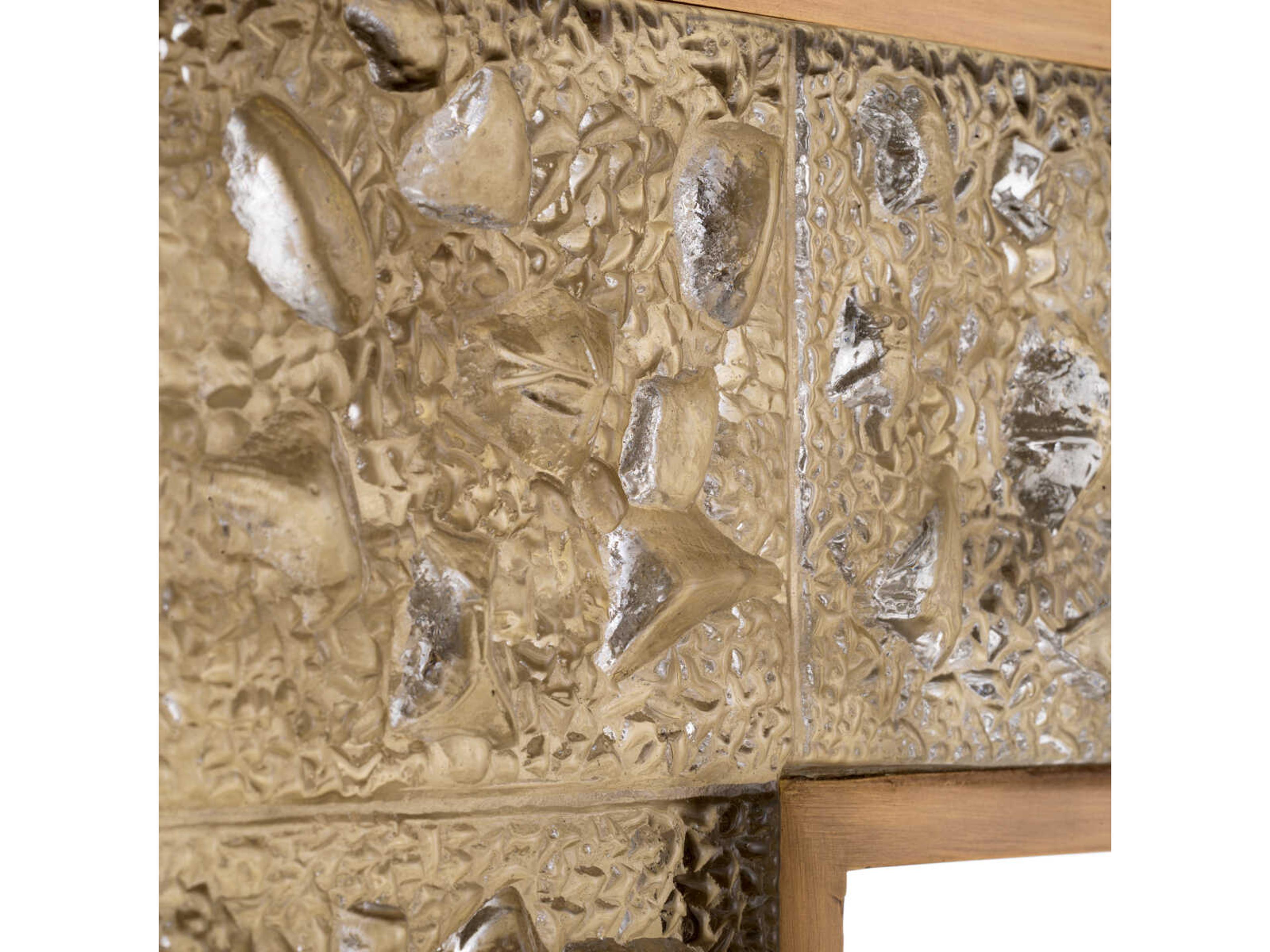 Eichholtz Mellot Square Vintage Brass Mirror