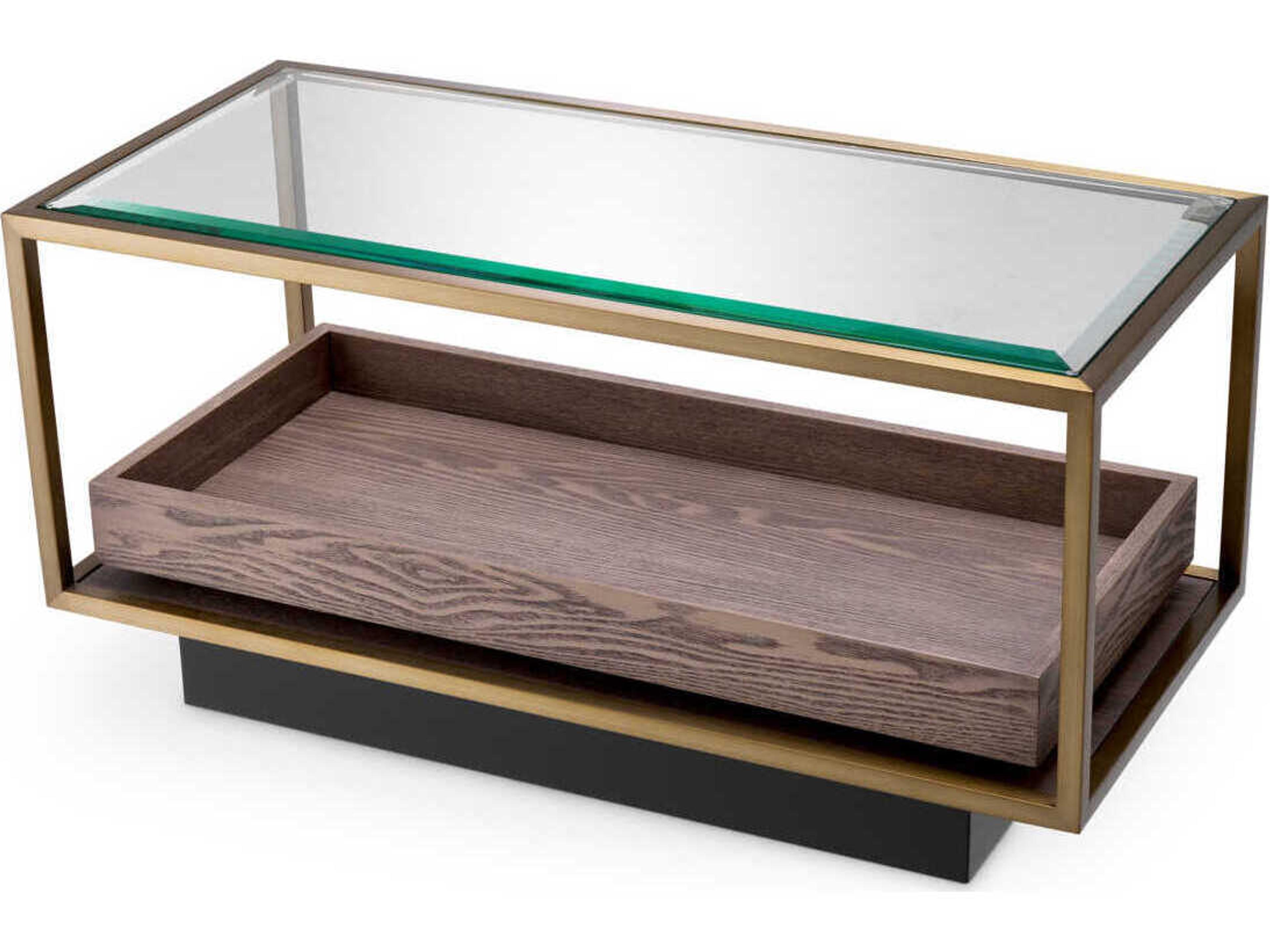 Eichholtz Roxton Brushed Brass Side Table