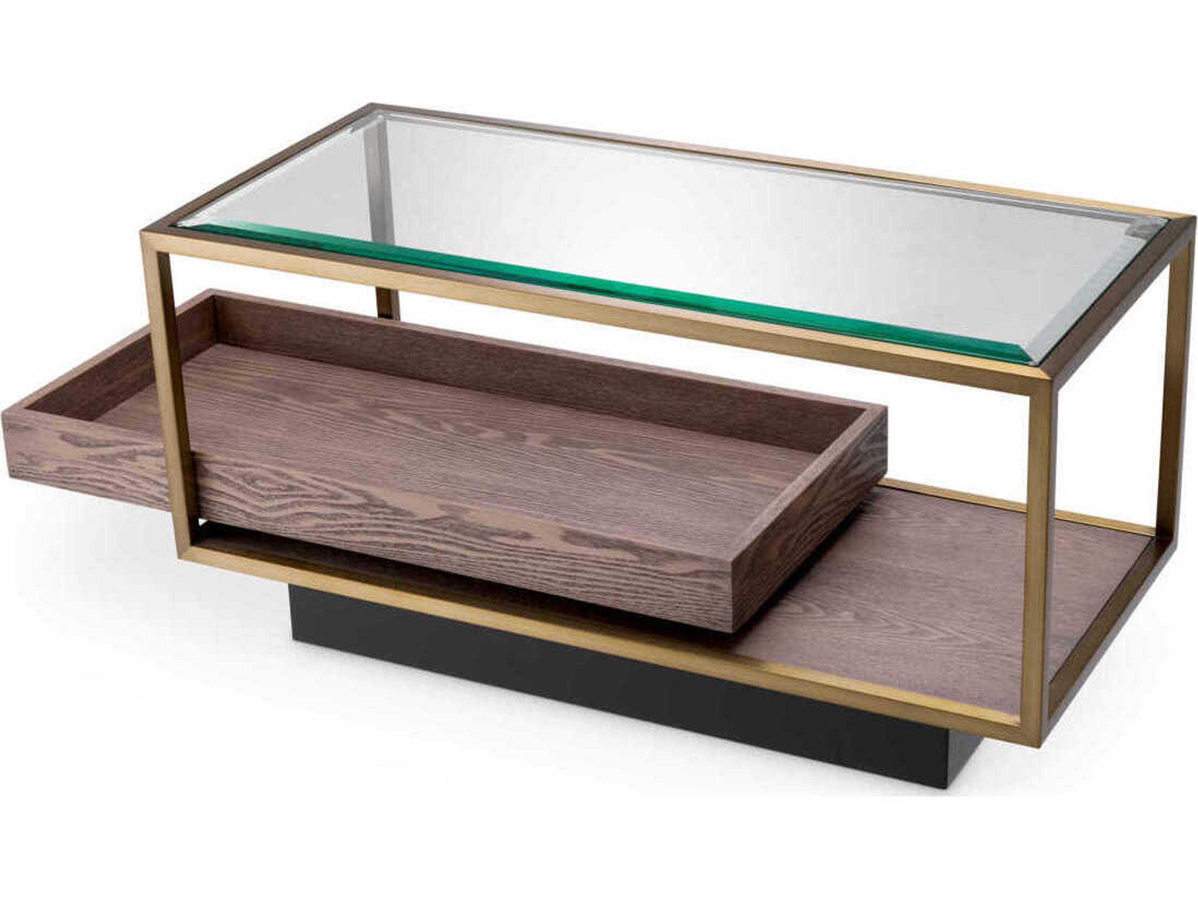 Eichholtz Roxton Brushed Brass Side Table