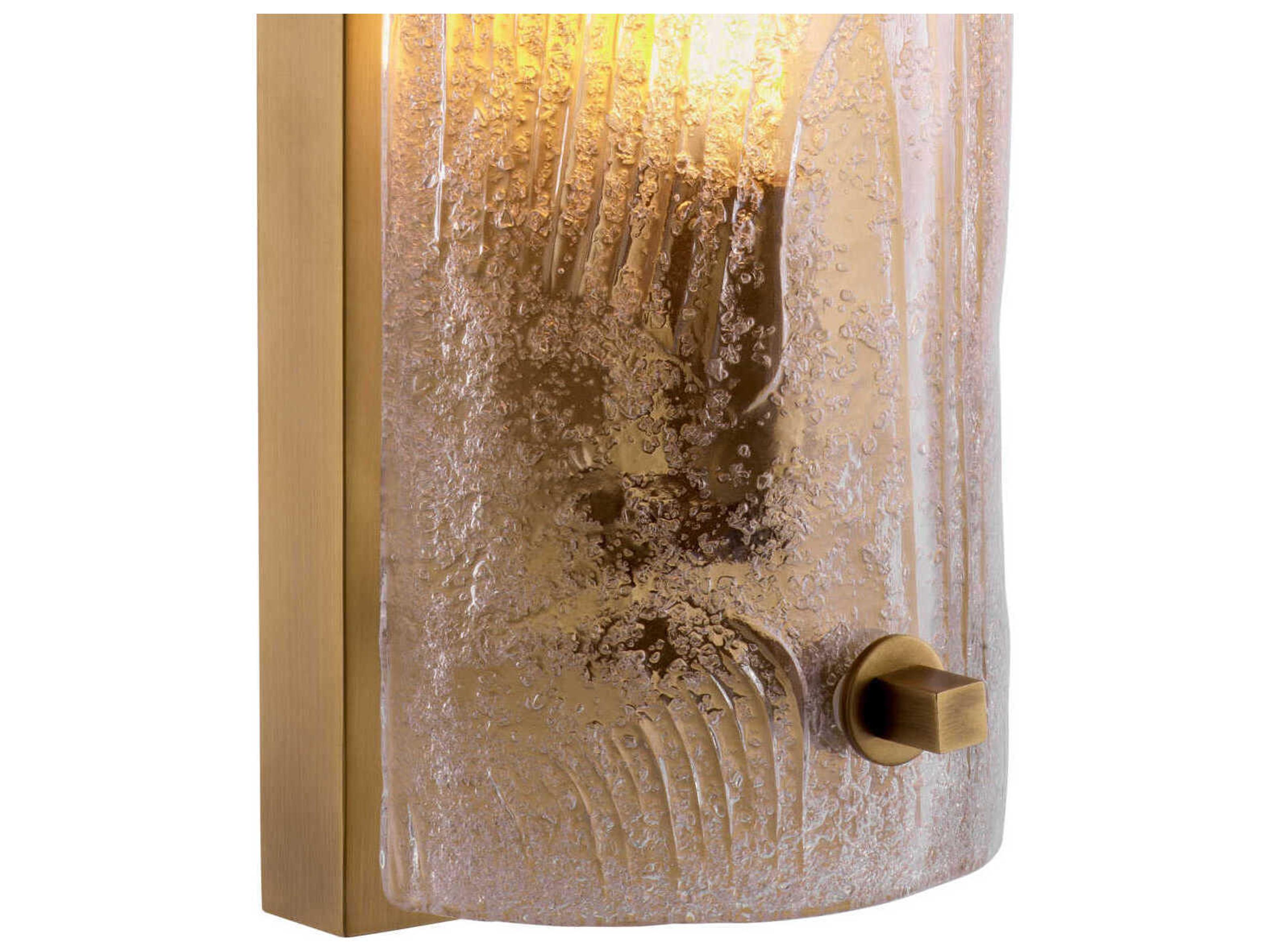 Eichholtz Lagos Antique Brass Wall Lamp