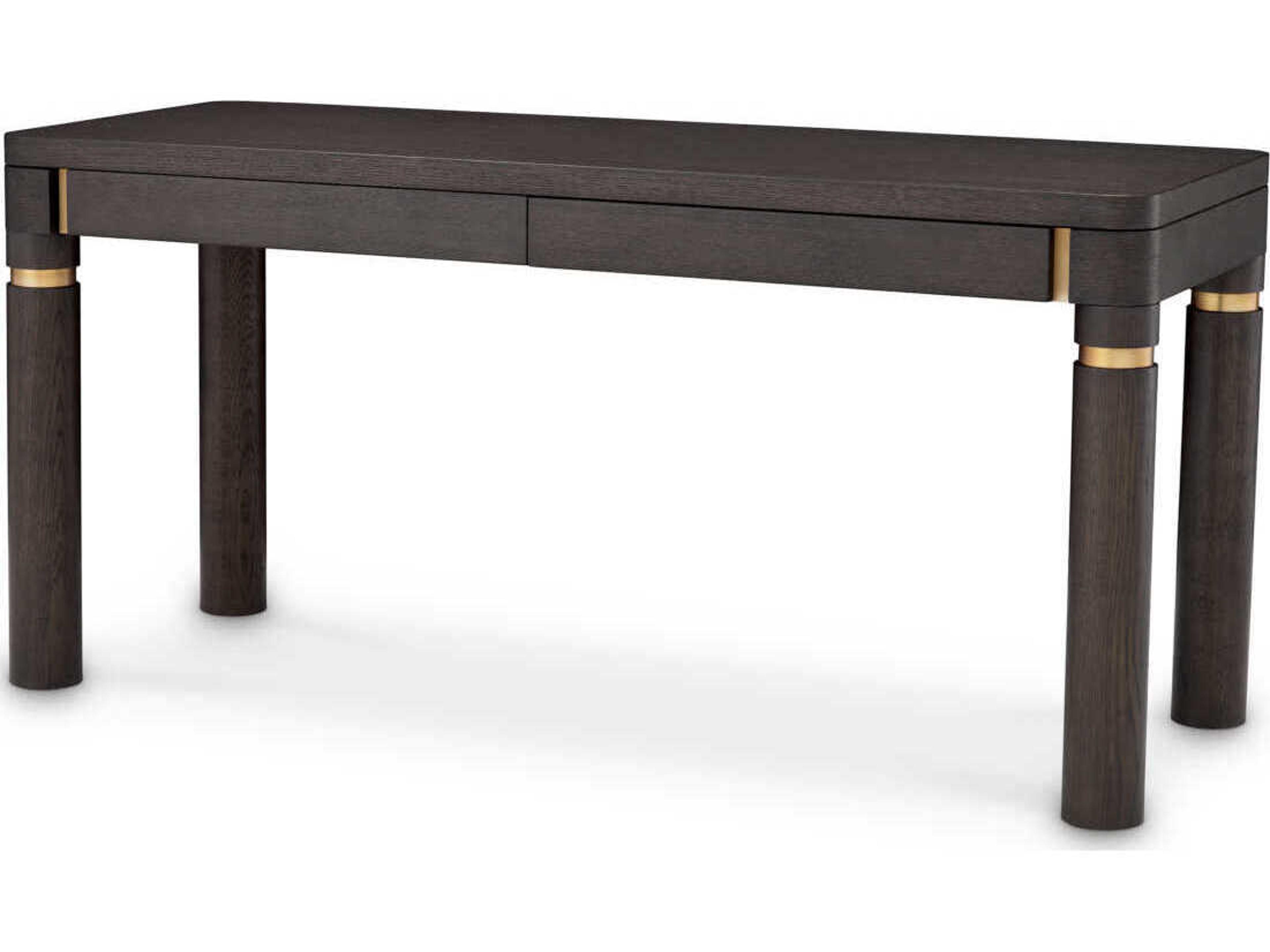 Carmel Mocha Oak Veneer Desk