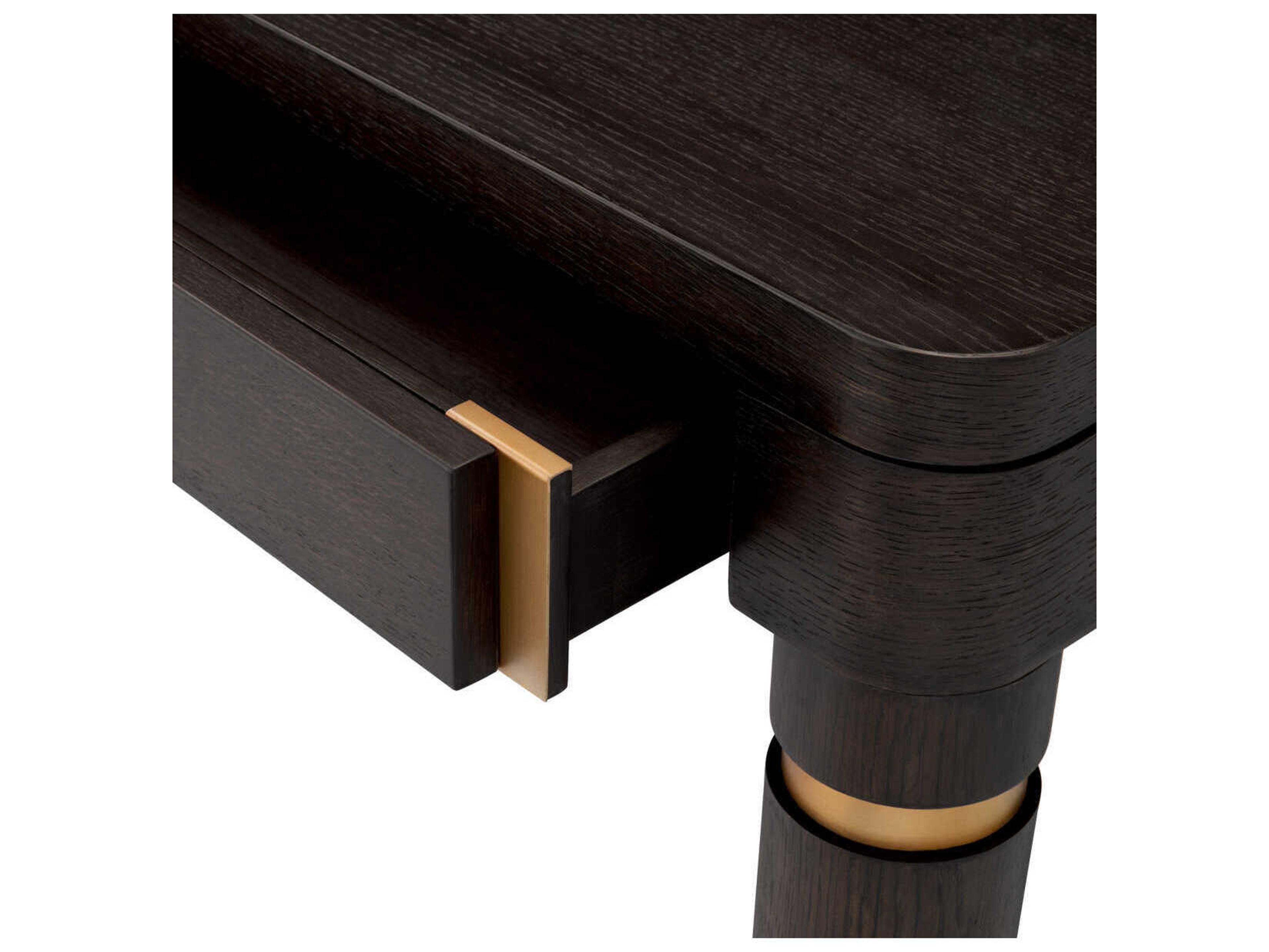 Eichholtz Carmel Mocha Oak Veneer Desk