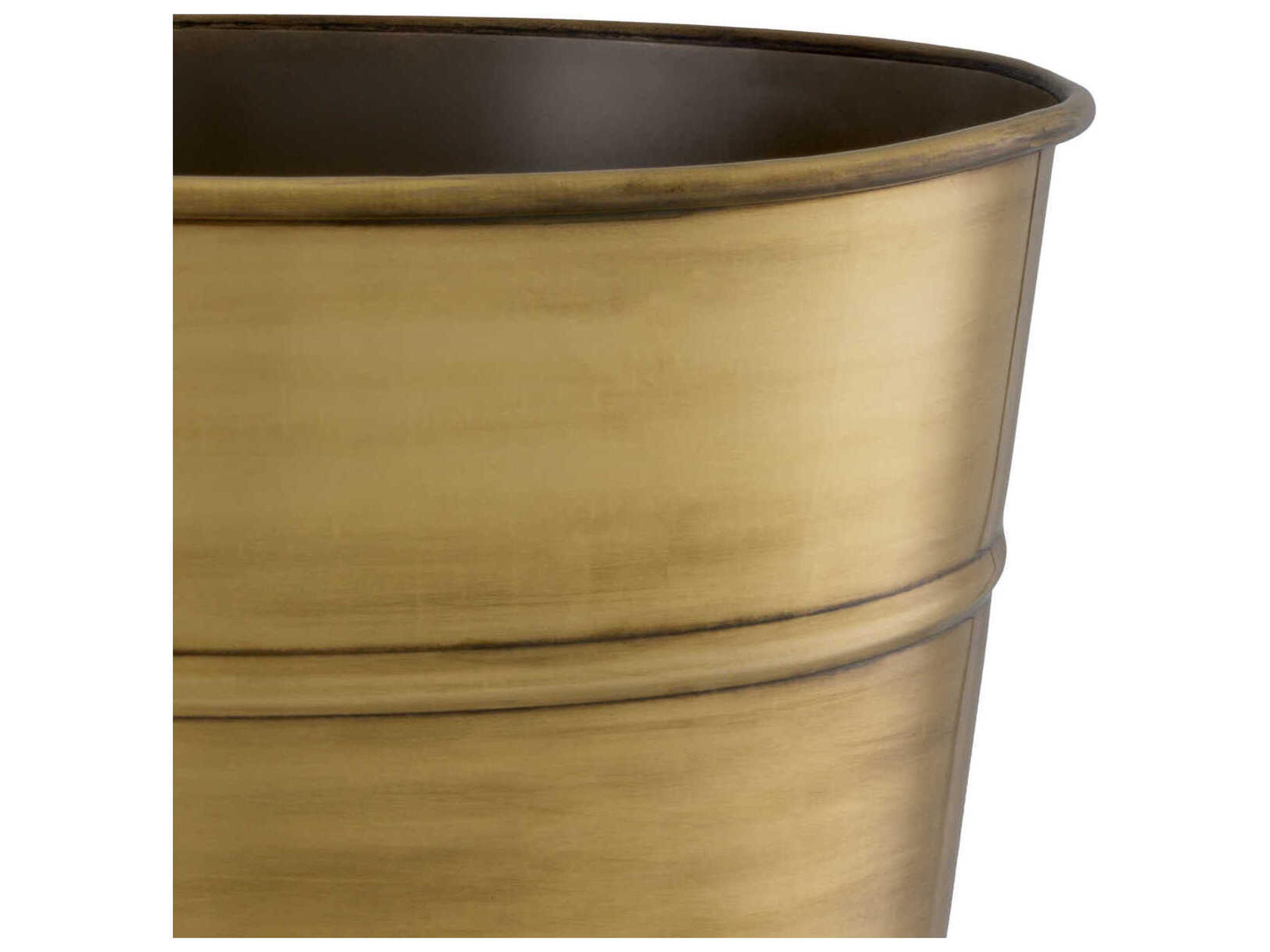 Eichholtz Hortus Vintage Brass Planter