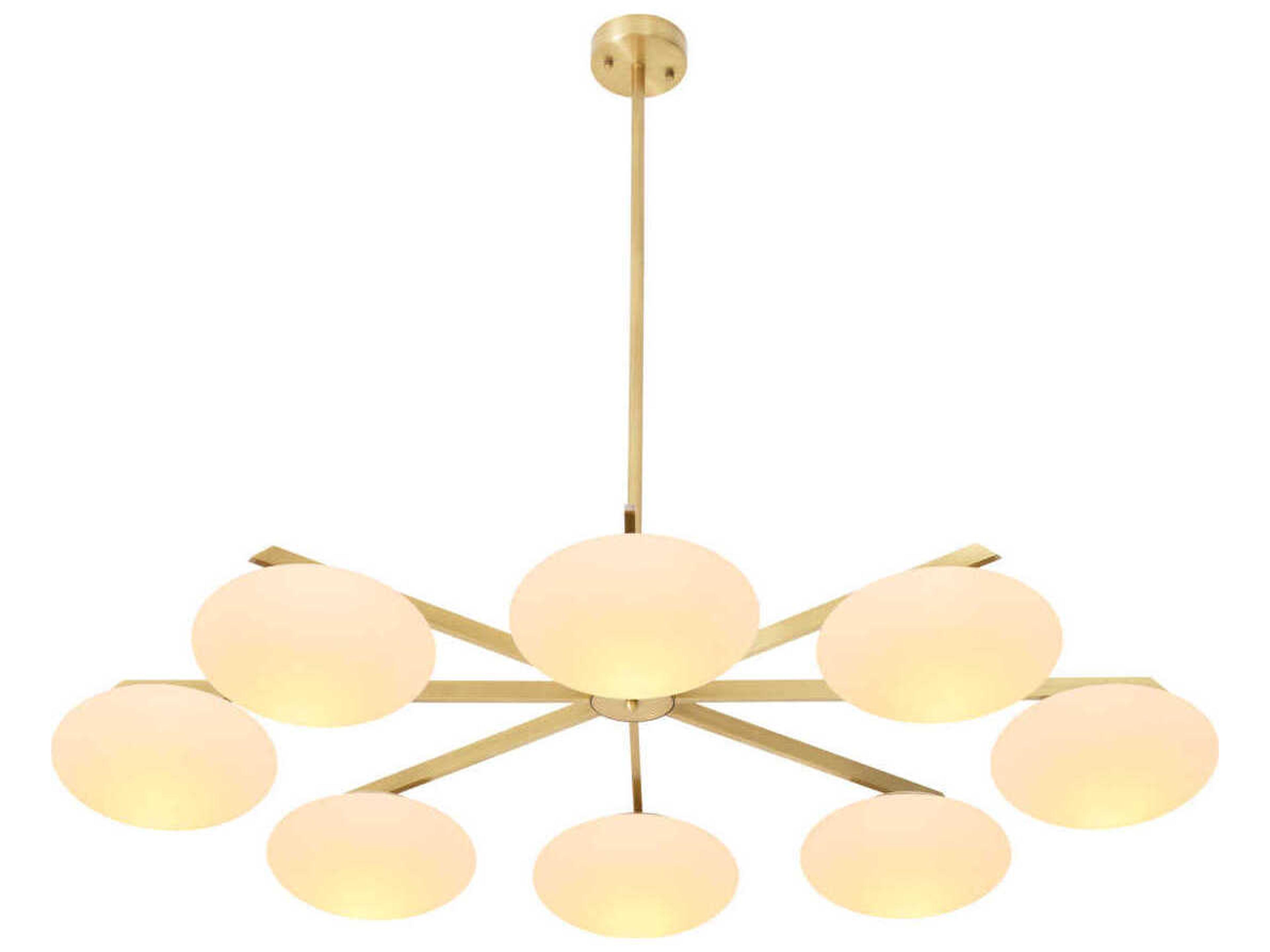 Eichholtz Evergreen Double Antique Brass Chandelier