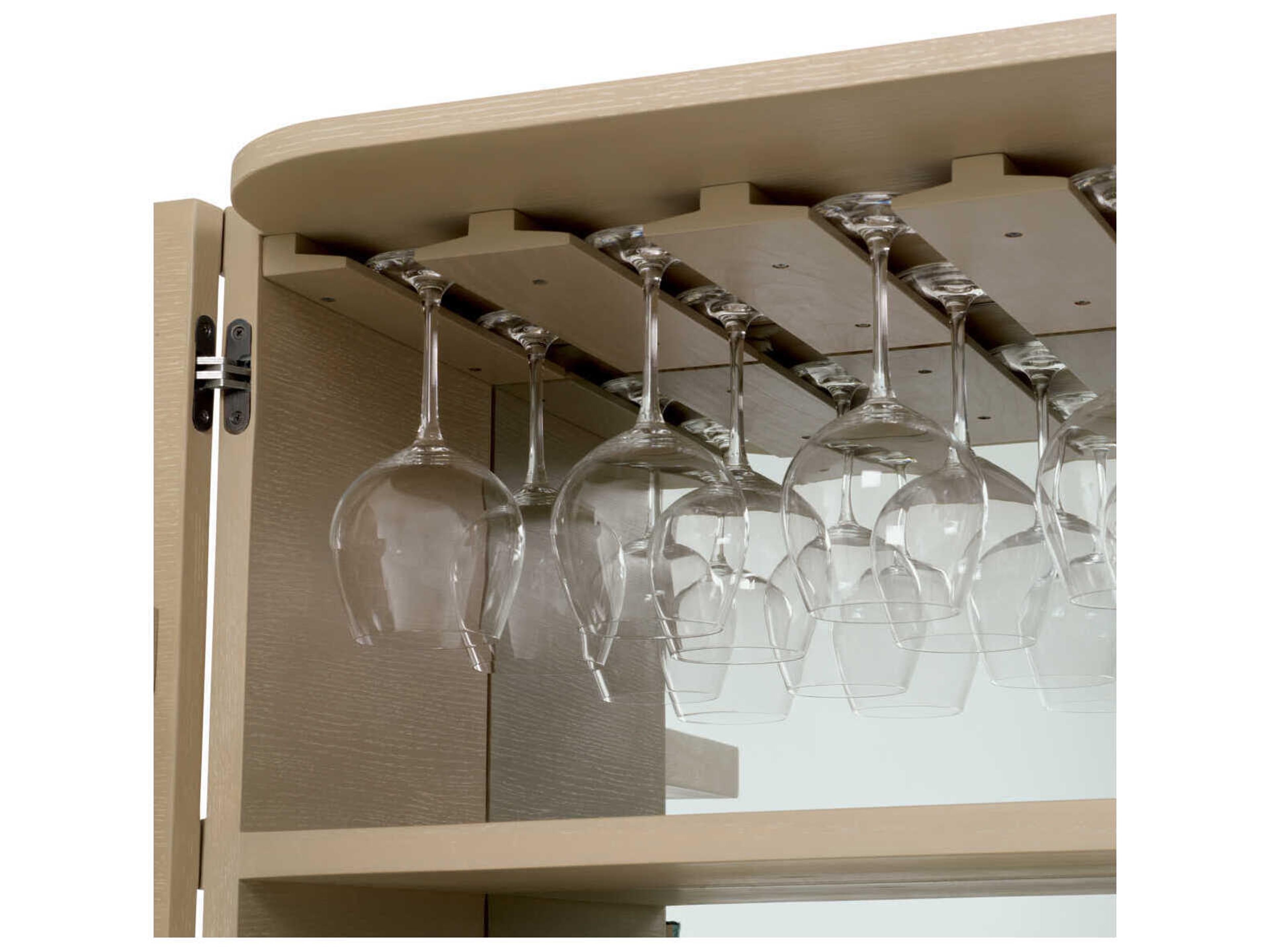 Eichholtz Cabana Washed Oak Veneer Bar Cabinet