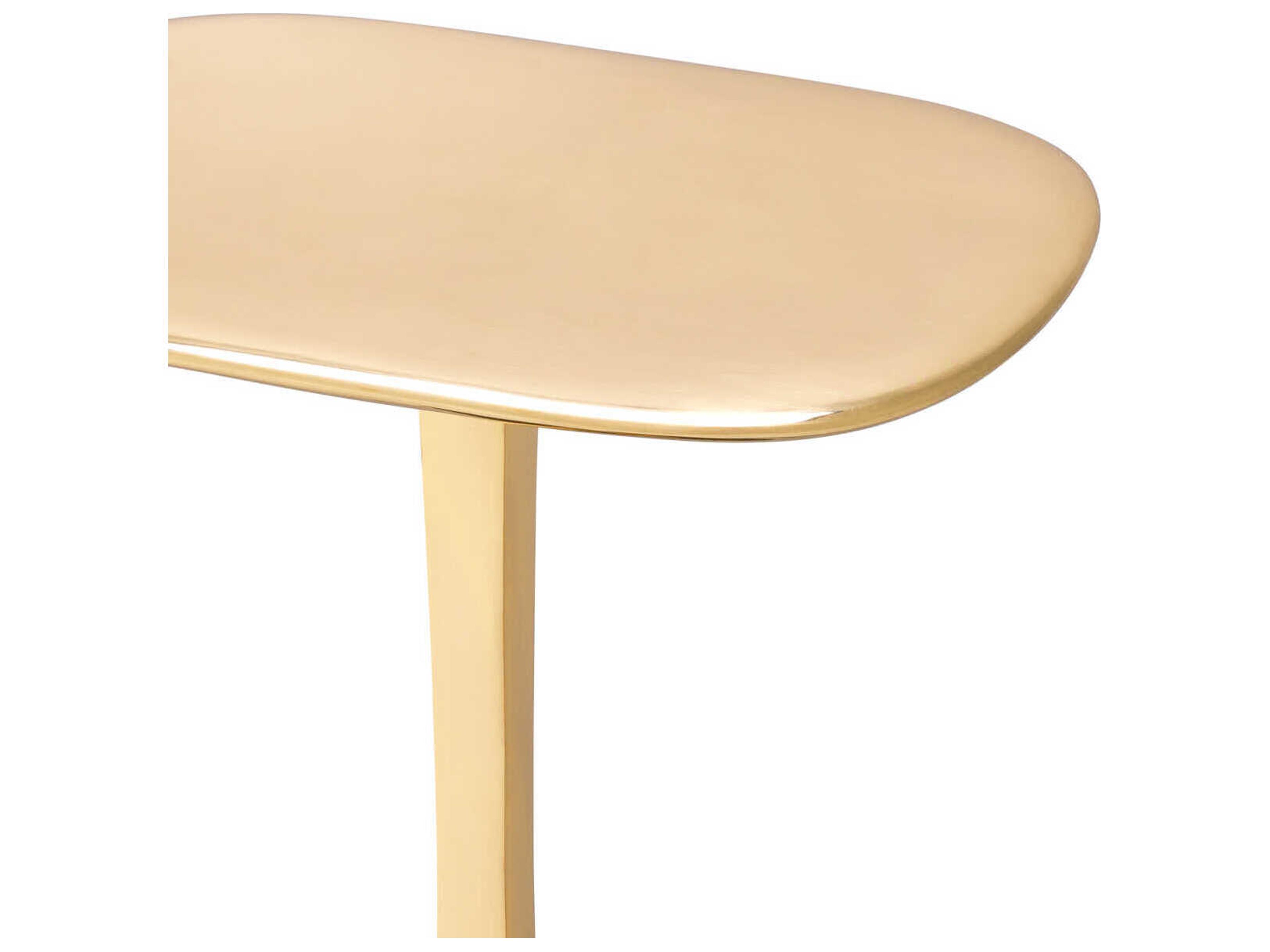 Eichholtz Kayan S Polished Brass Side Table