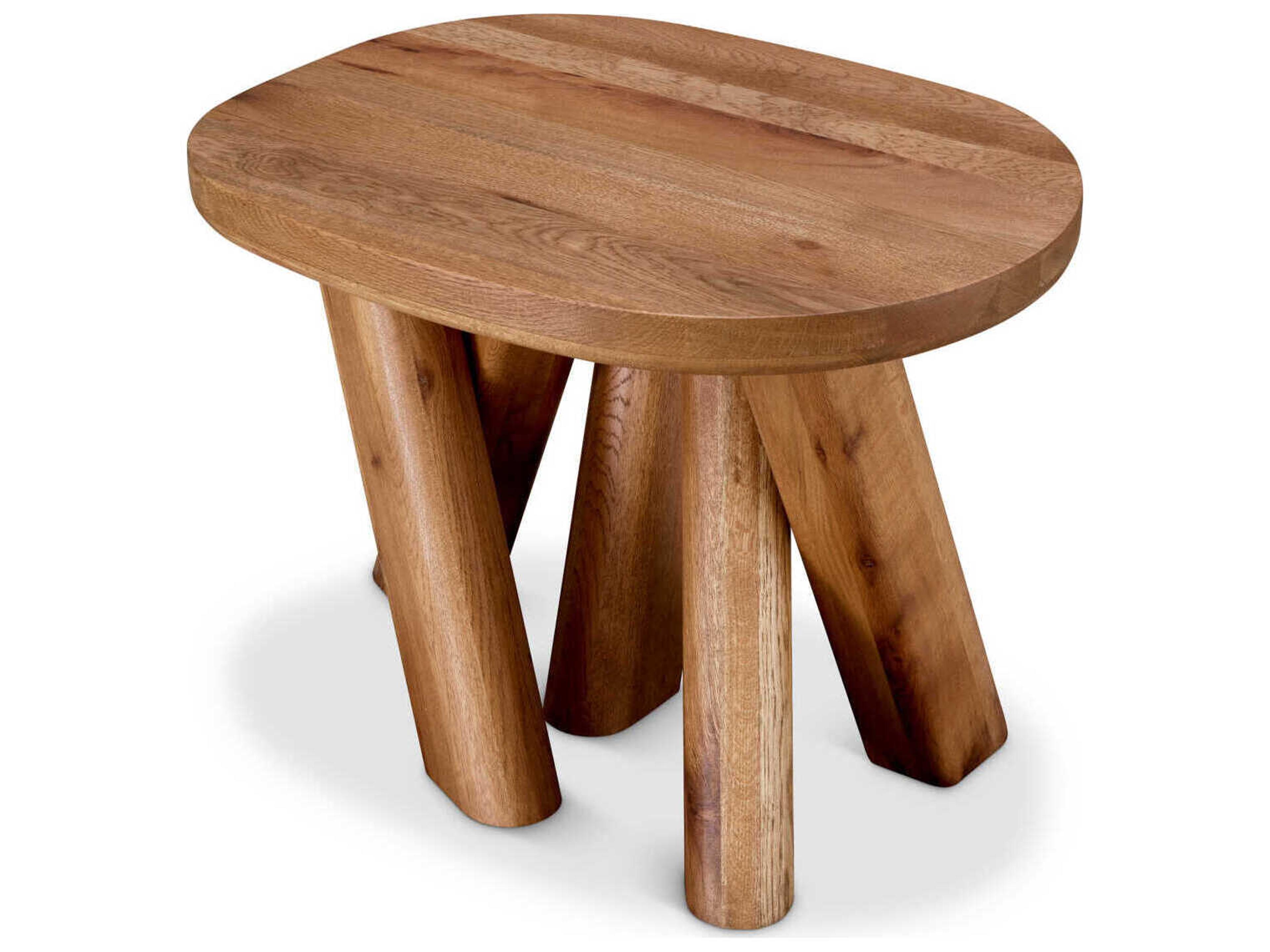 Eichholtz Bayshore Oak Wood Side Table