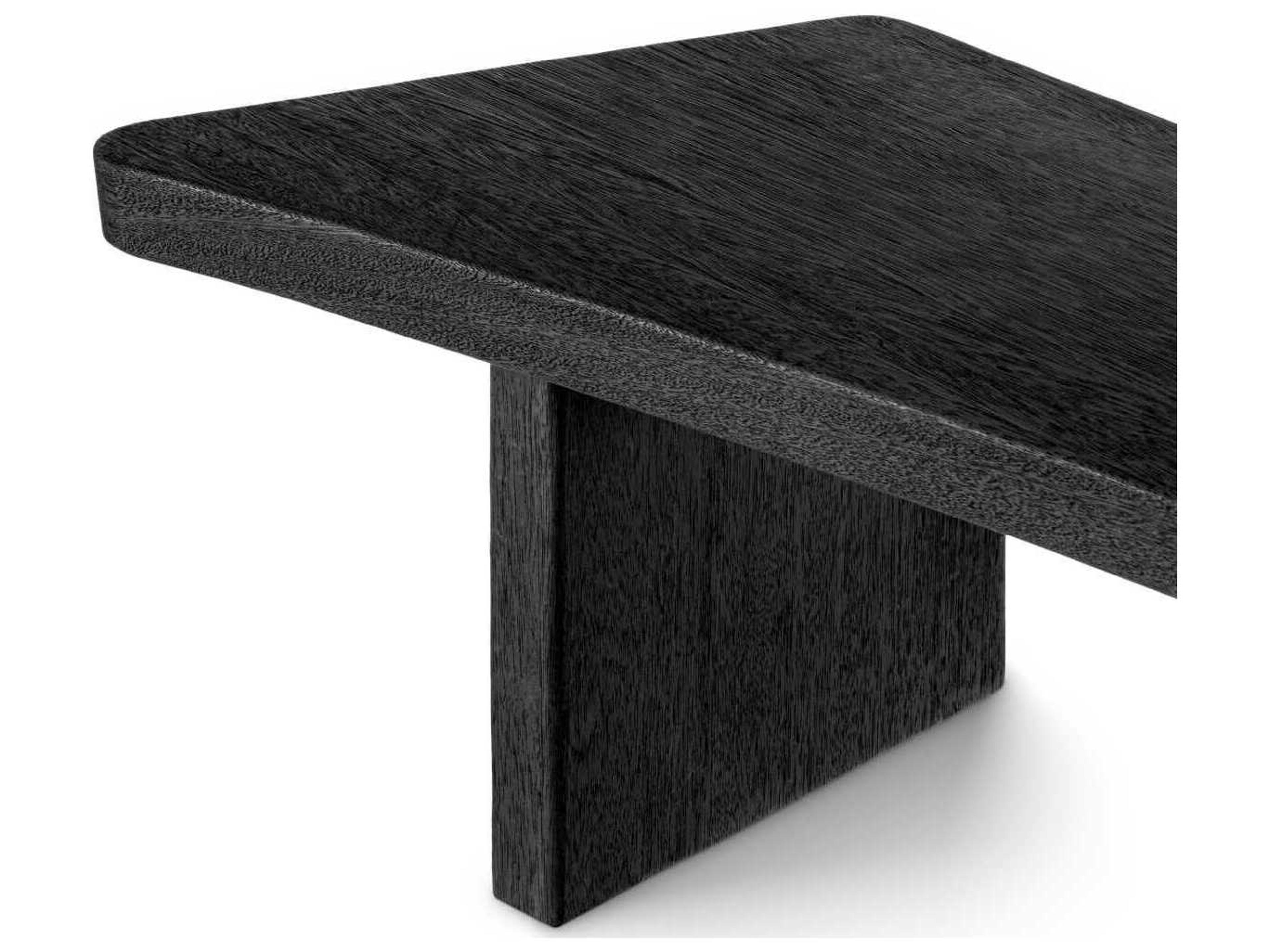 Eichholtz Hoffman Left Burnt Meranti Coffee Table