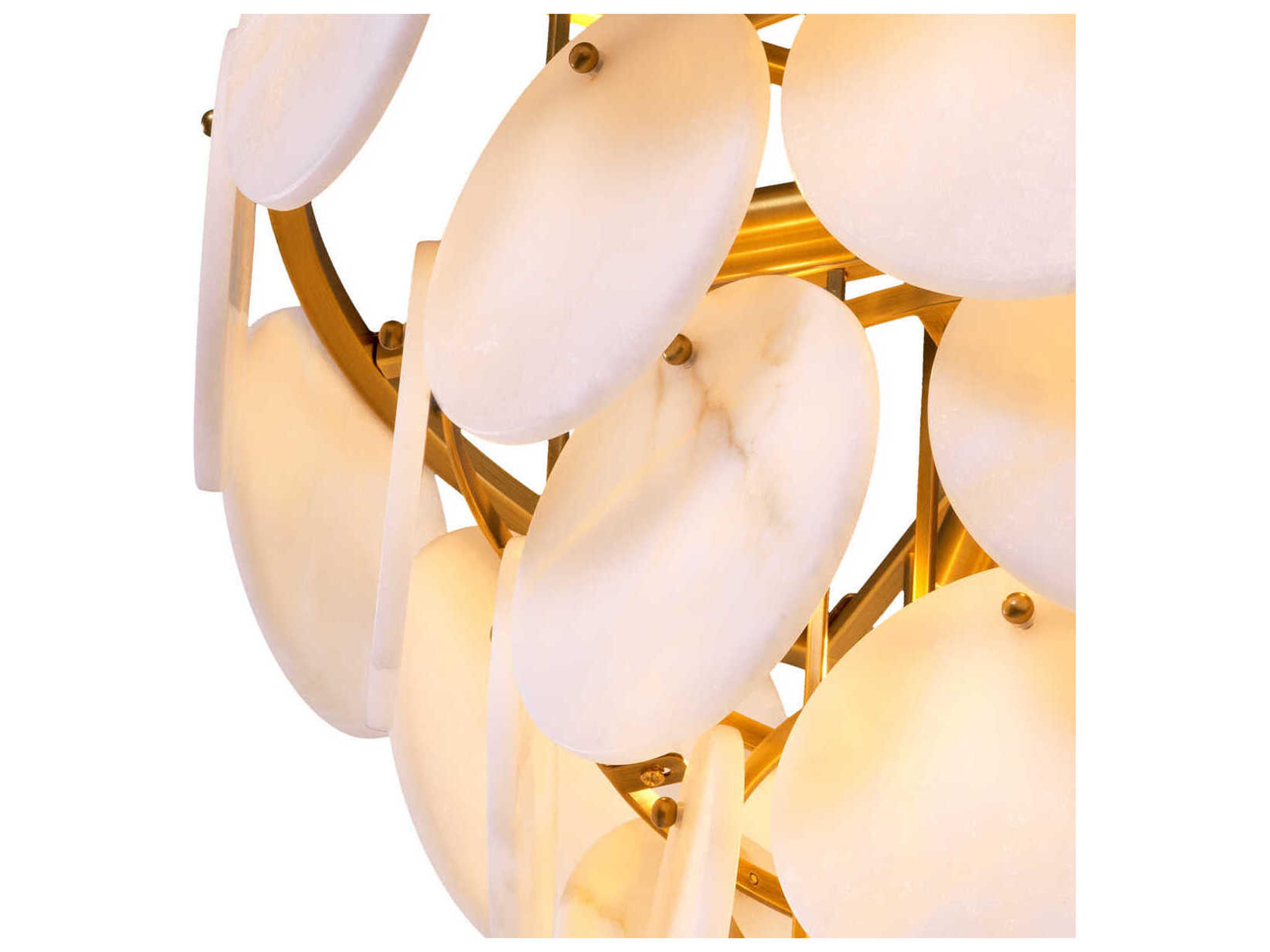 Eichholtz Clementina Antique Brass Chandelier