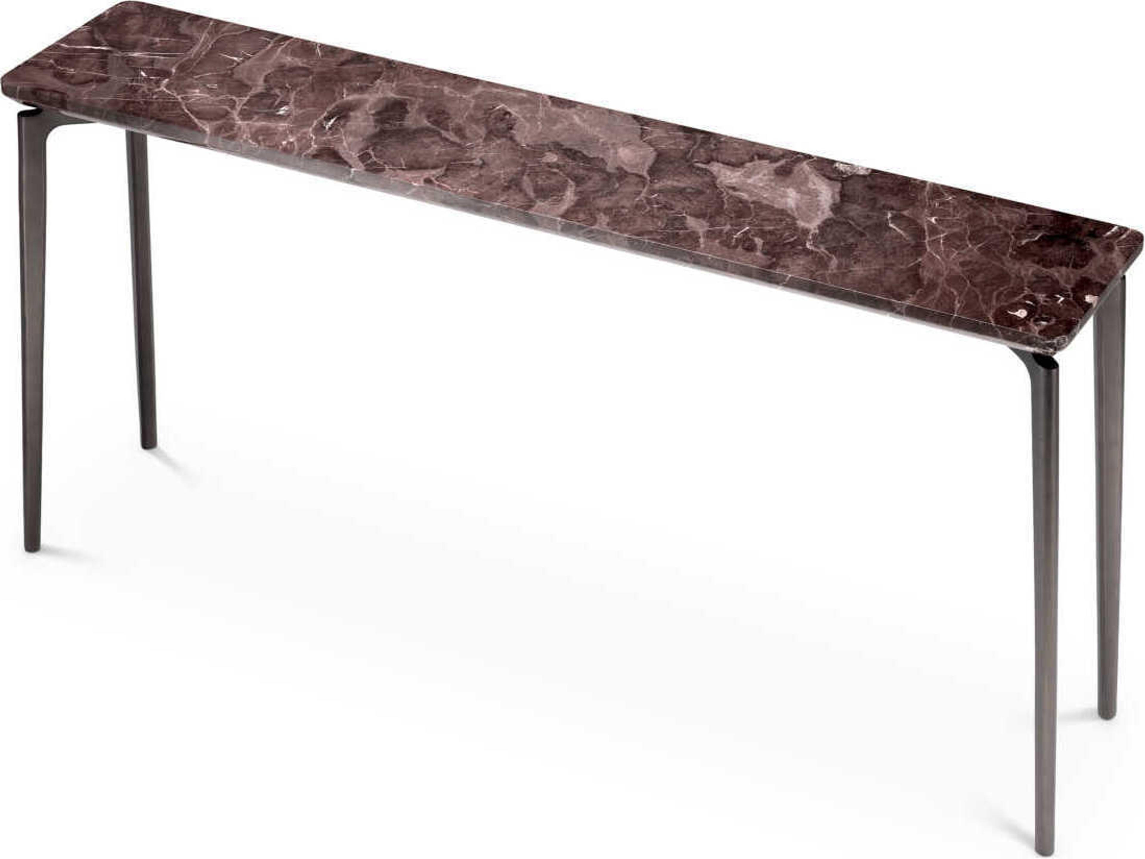 Eichholtz White House Brown Marble Console Table