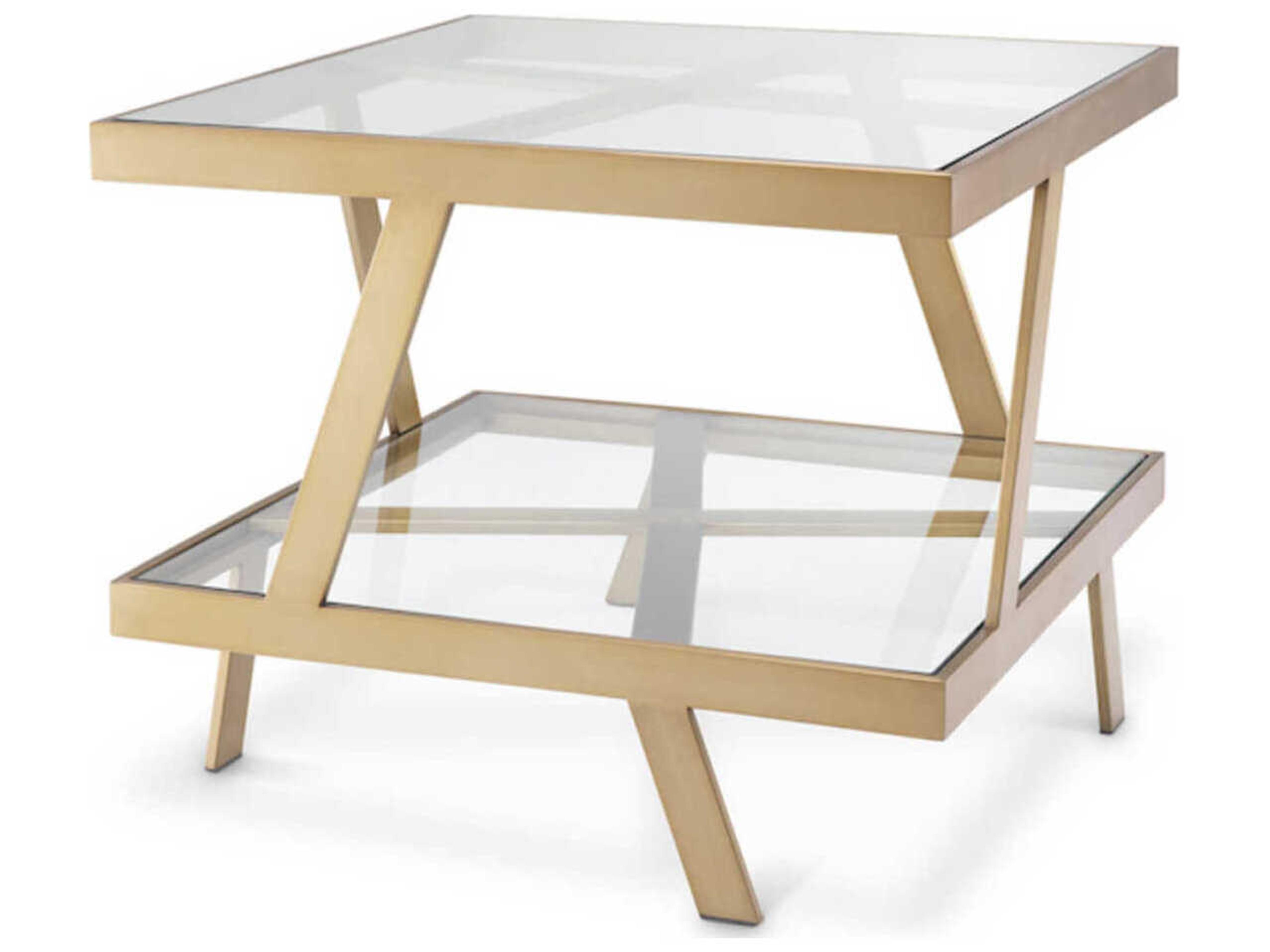 Billinghurst Brushed Brass Side Table