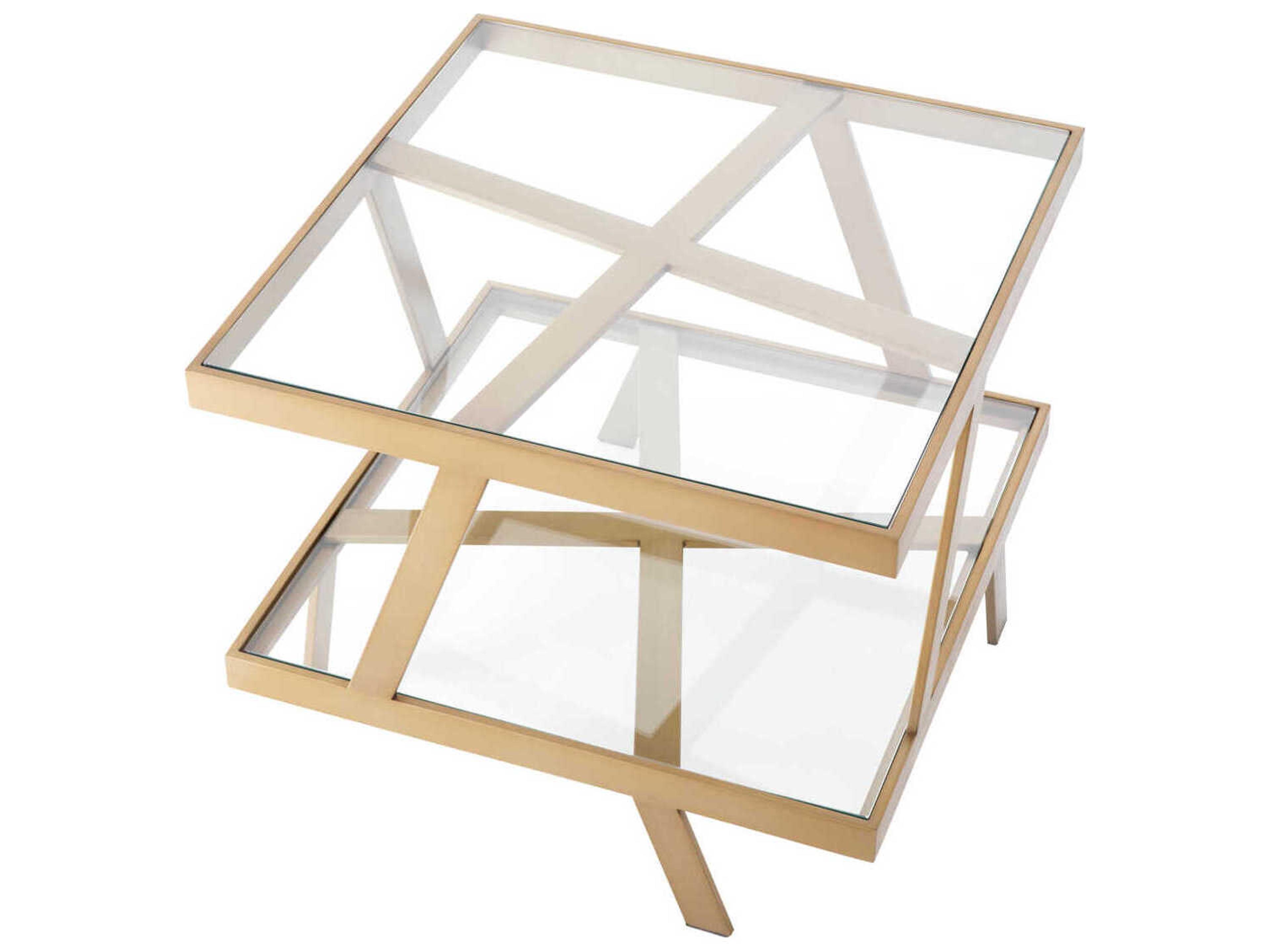 Eichholtz Billinghurst Brushed Brass Side Table